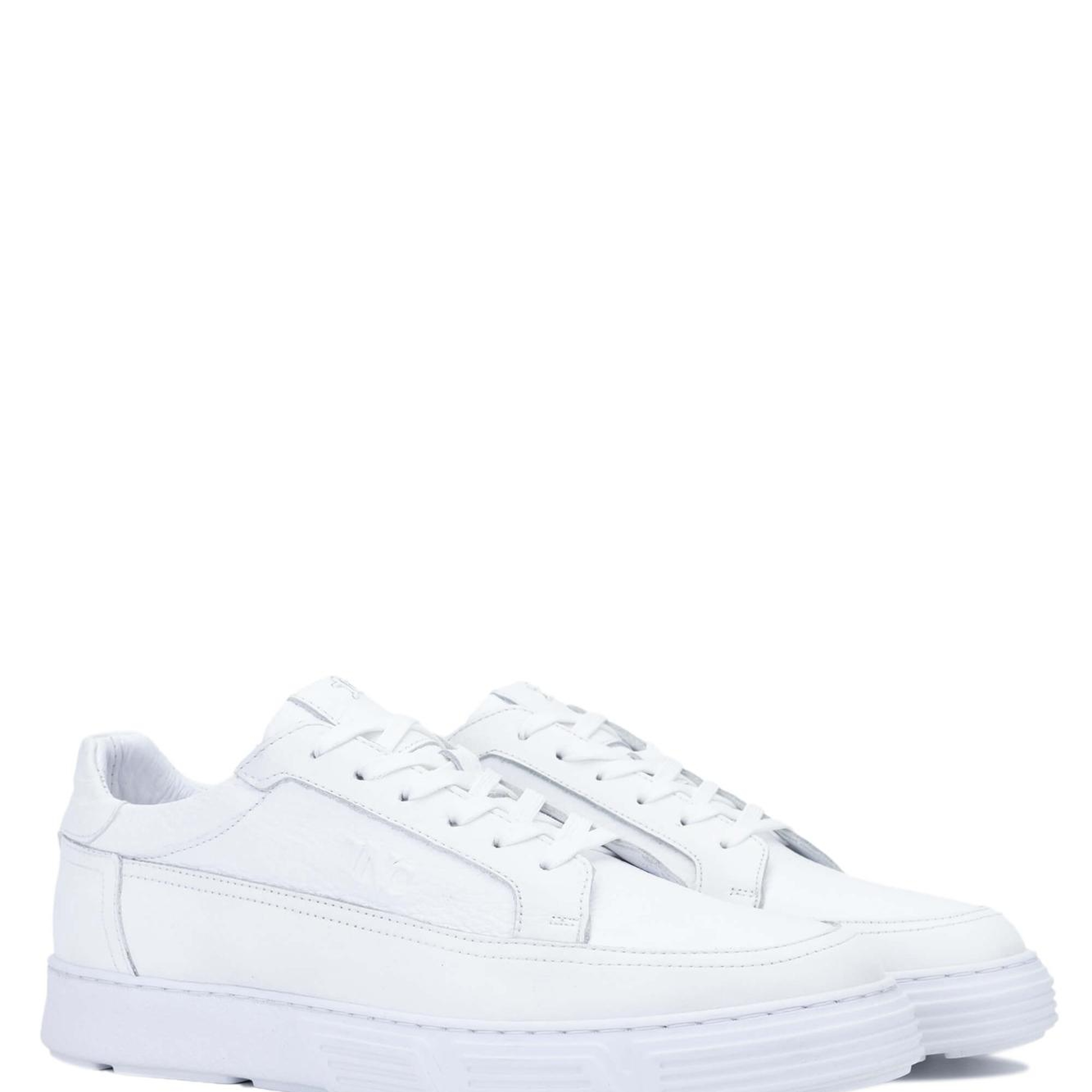 Tamer Tanca Erkek Hakiki Deri Beyaz Sneakers & Spor Ayakkabı