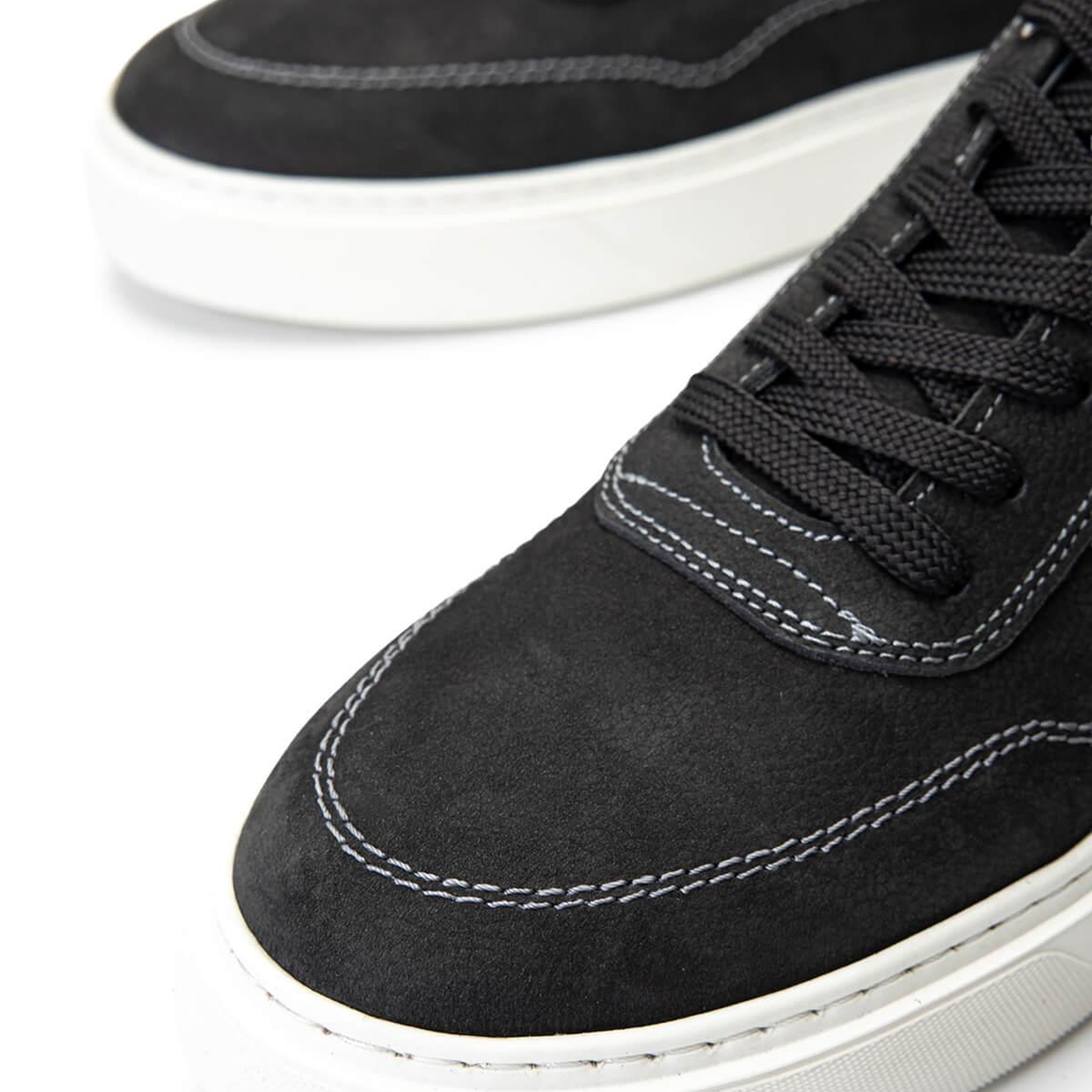 Tamer Tanca Erkek Hakiki Deri Gri Nubuk Sneakers & Spor Ayakkabı