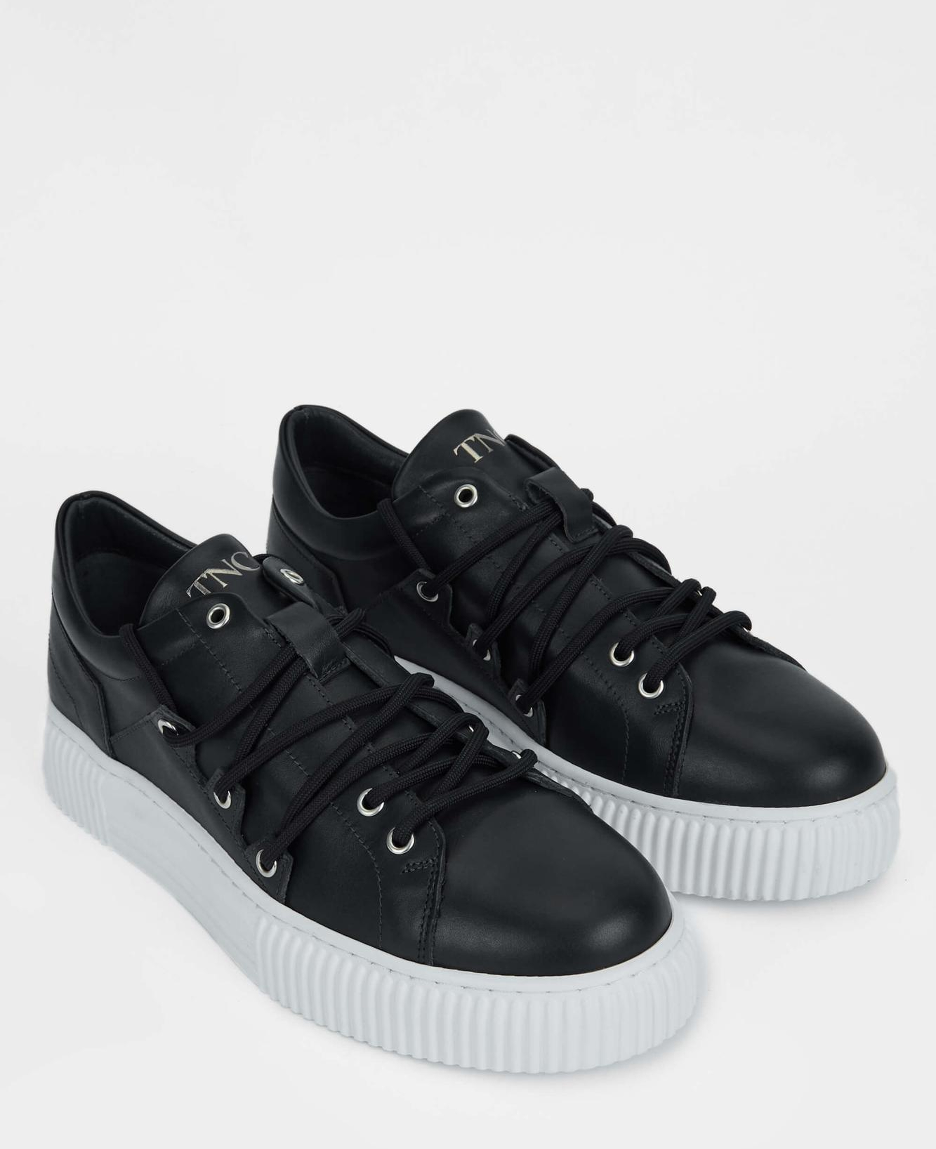 Tamer Tanca Erkek Hakiki Deri Lacivert Sneakers & Spor Ayakkabı