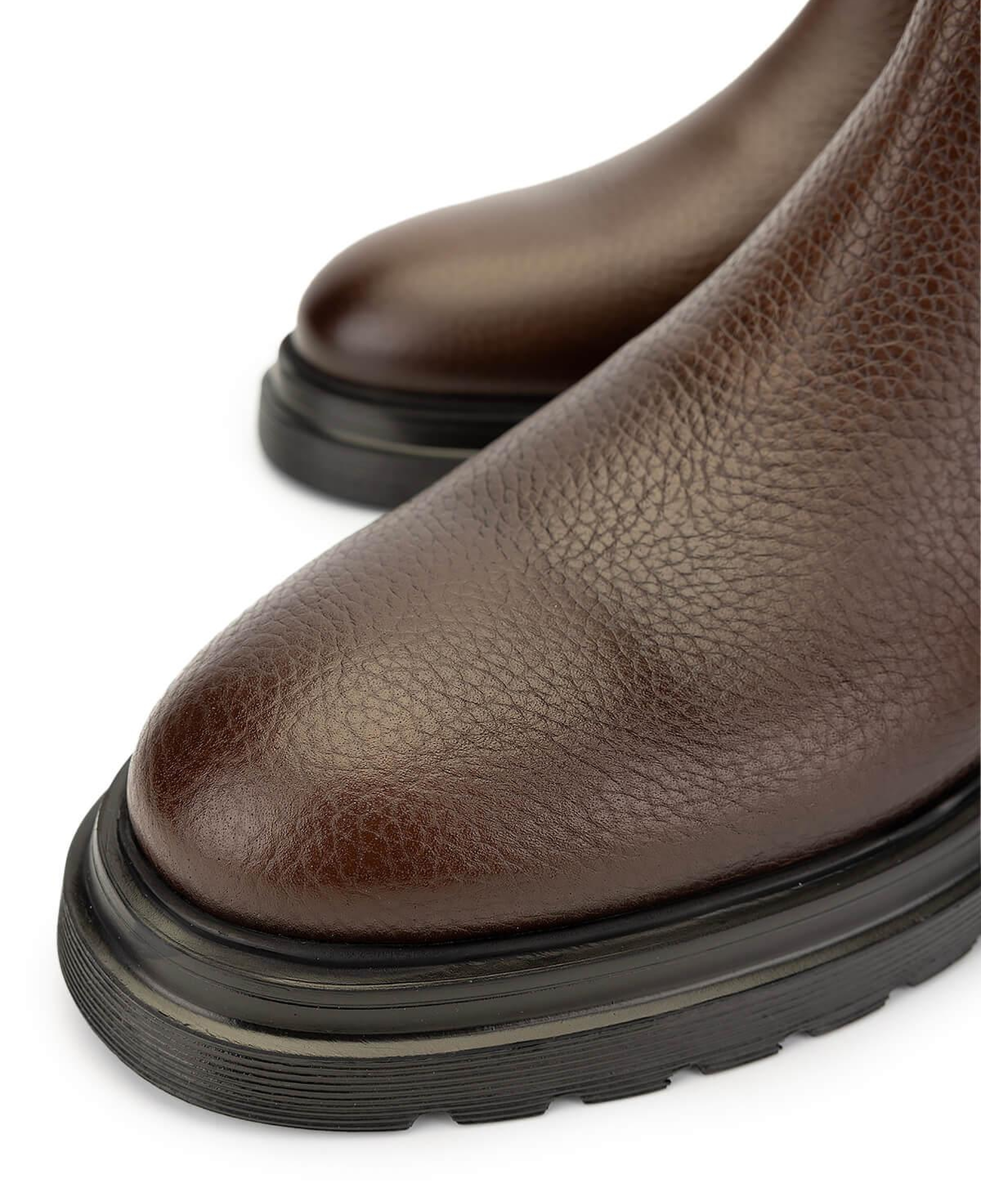 Tamer Tanca Erkek Hakiki Deri Kahverengi Bot Ayakkabı