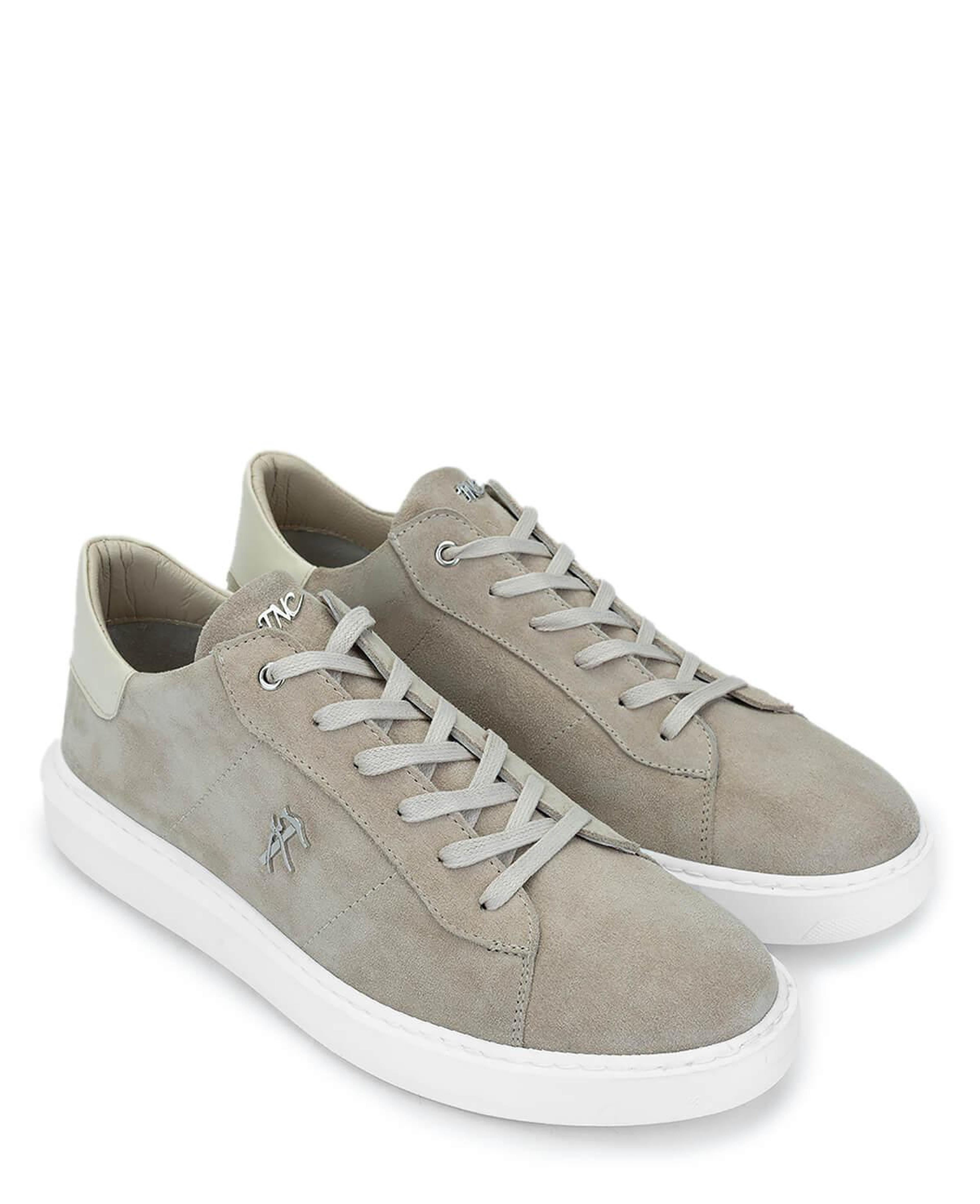 Tamer Tanca Erkek Hakiki Deri Bej Süet Sneakers & Spor Ayakkabı