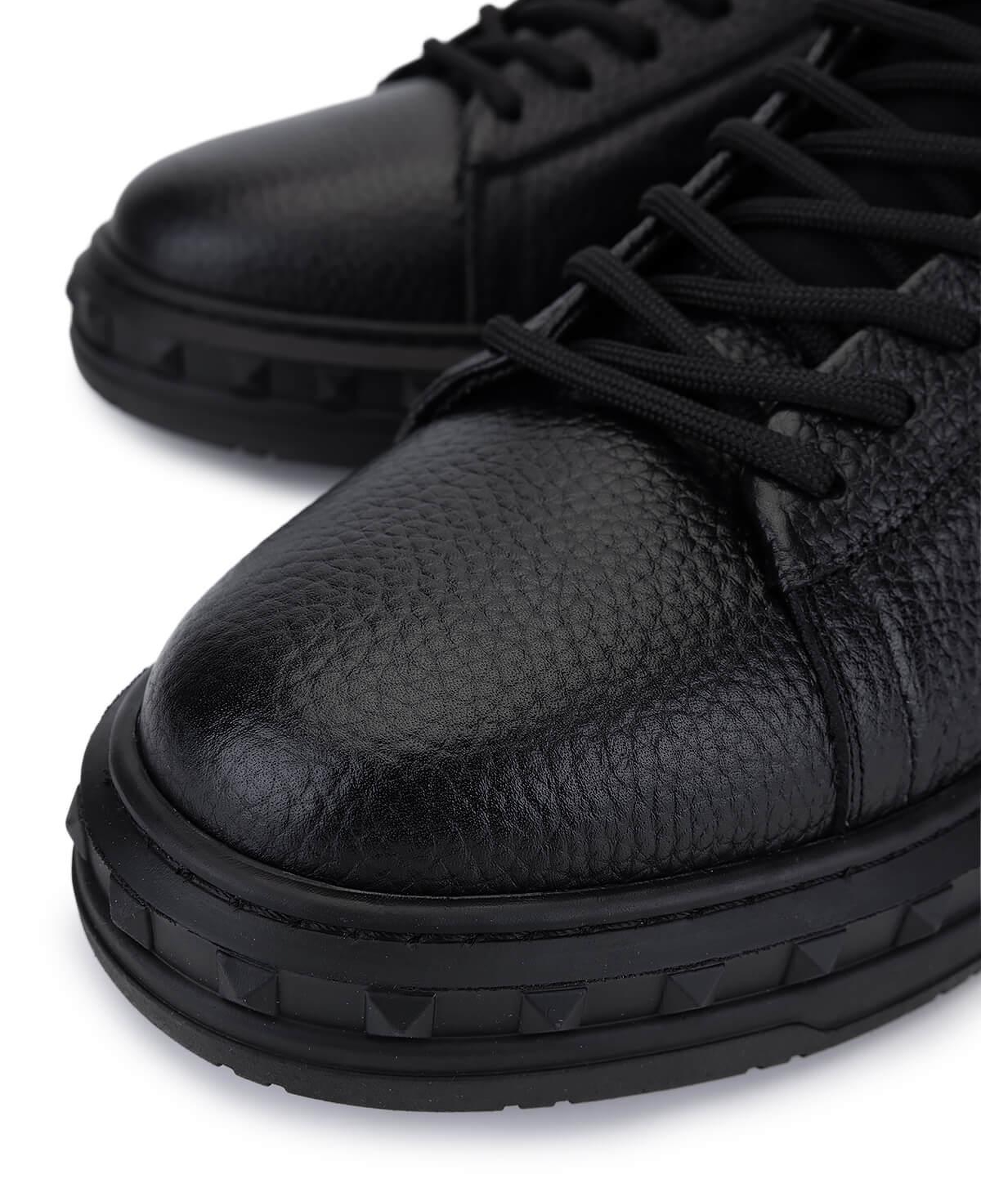 Tamer Tanca Erkek Siyah Deri Sneakers & Spor Ayakkabı