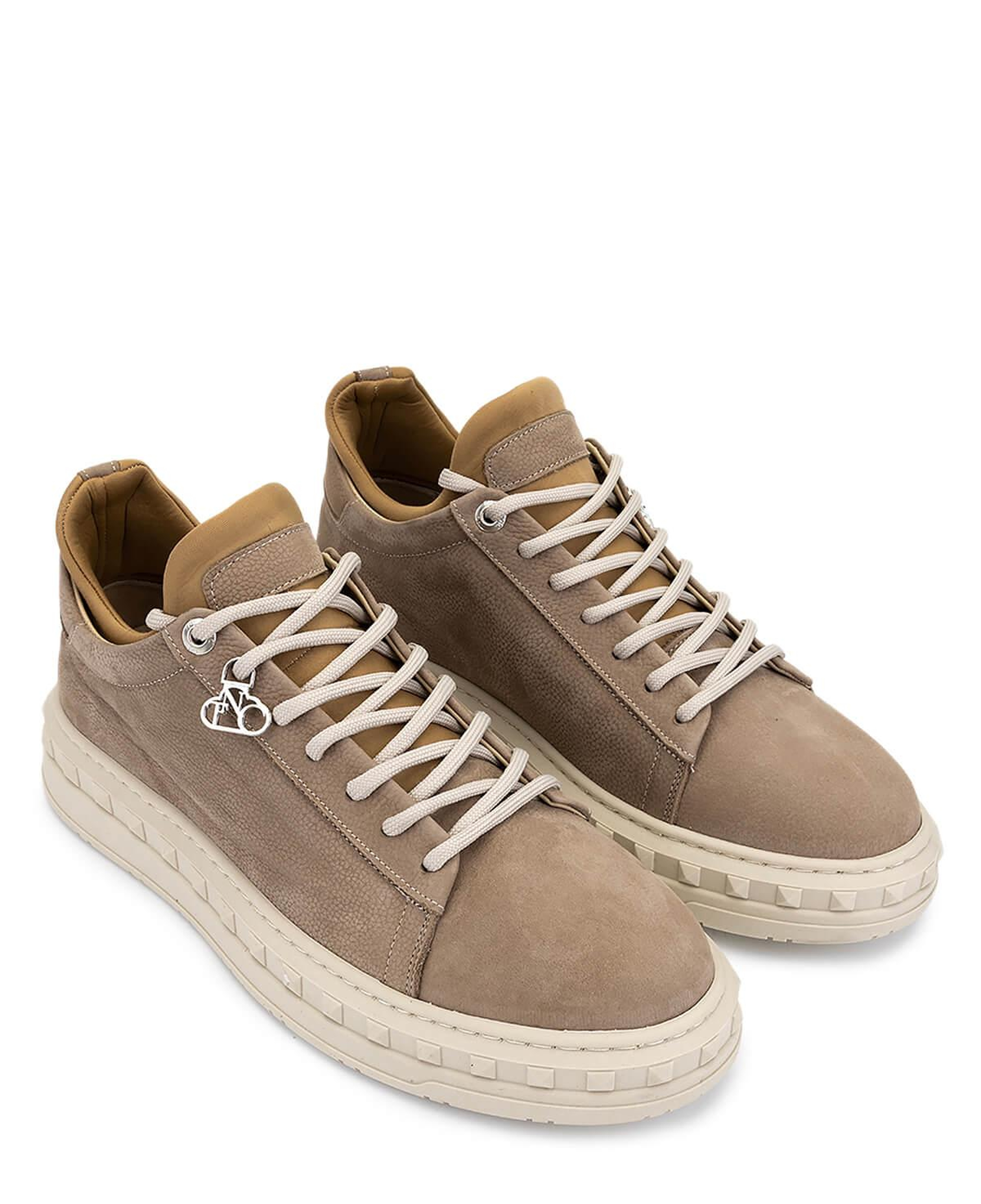 Tamer Tanca Erkek Hakiki Deri Vizon Nubuk Sneakers & Spor Ayakkabı