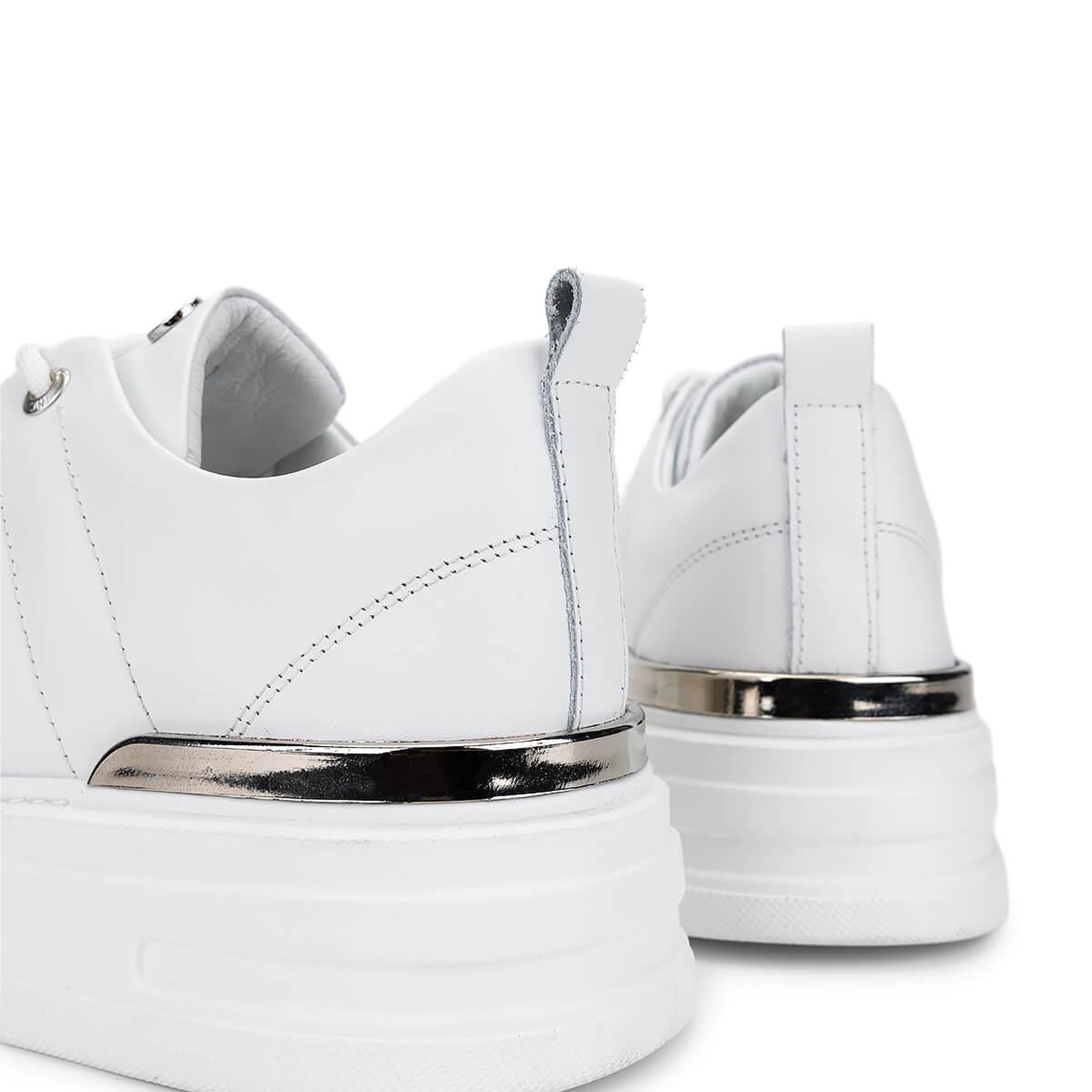 Tamer Tanca Erkek Hakiki Deri Beyaz Sneakers & Spor Ayakkabı