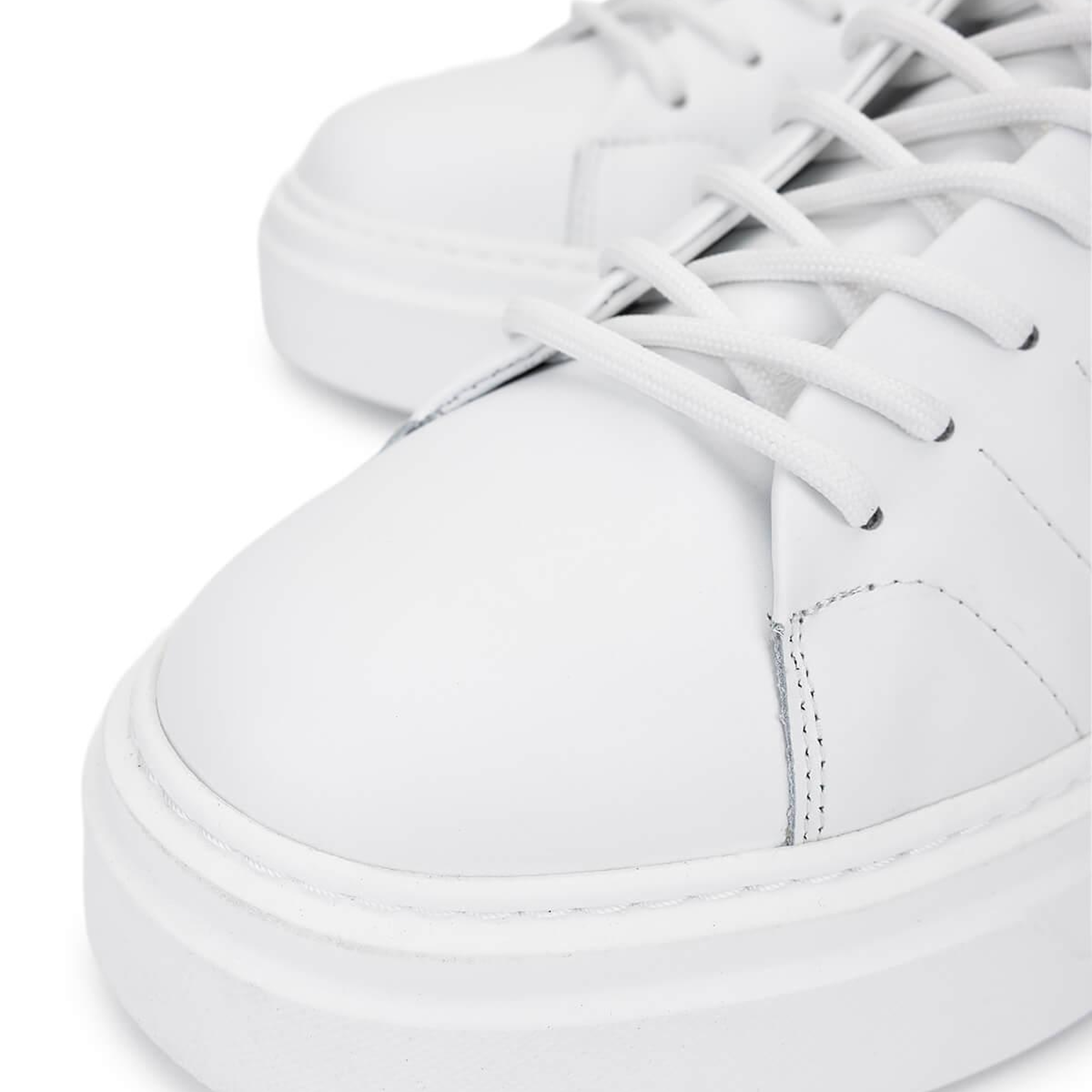 Tamer Tanca Erkek Hakiki Deri Beyaz Sneakers & Spor Ayakkabı