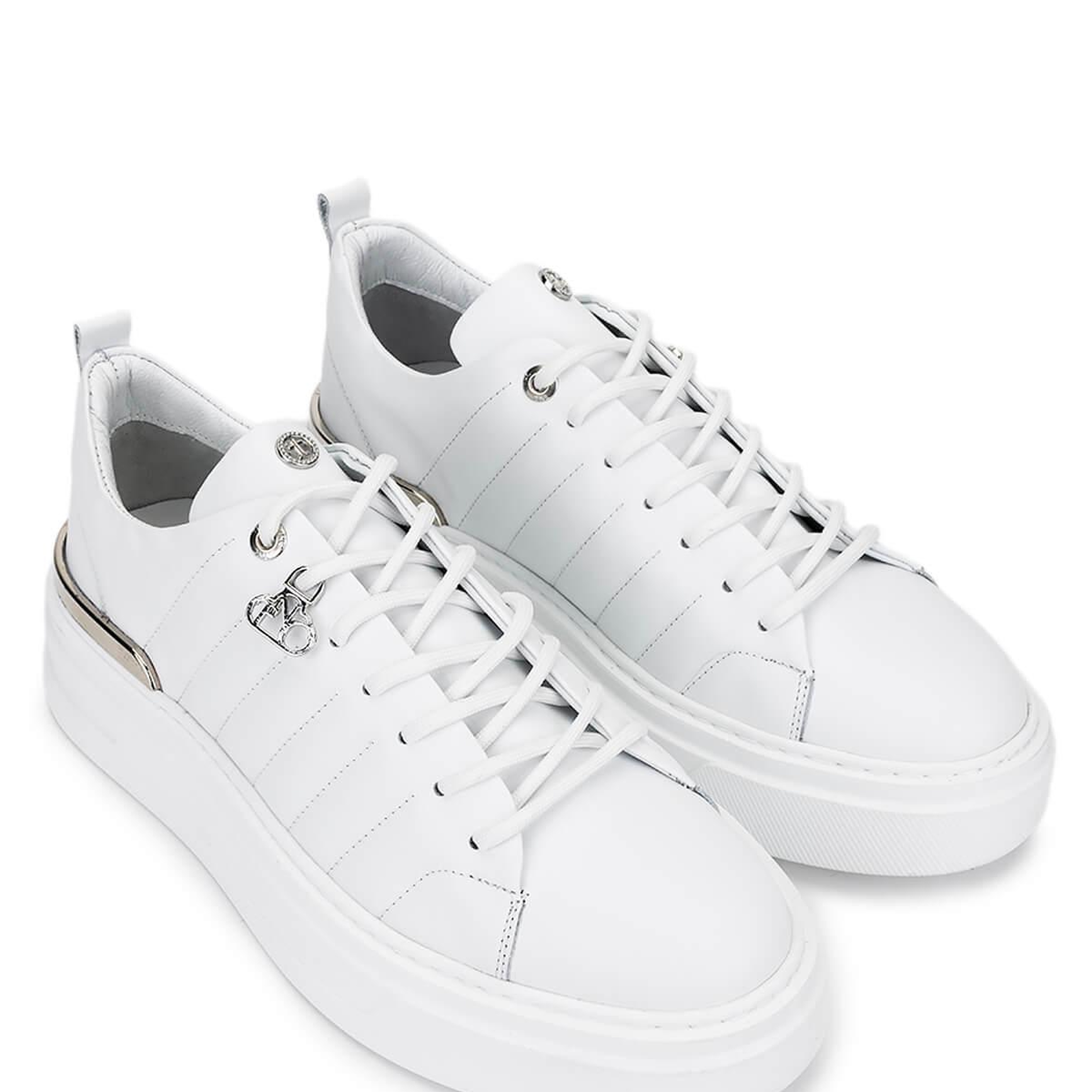 Tamer Tanca Erkek Hakiki Deri Beyaz Sneakers & Spor Ayakkabı