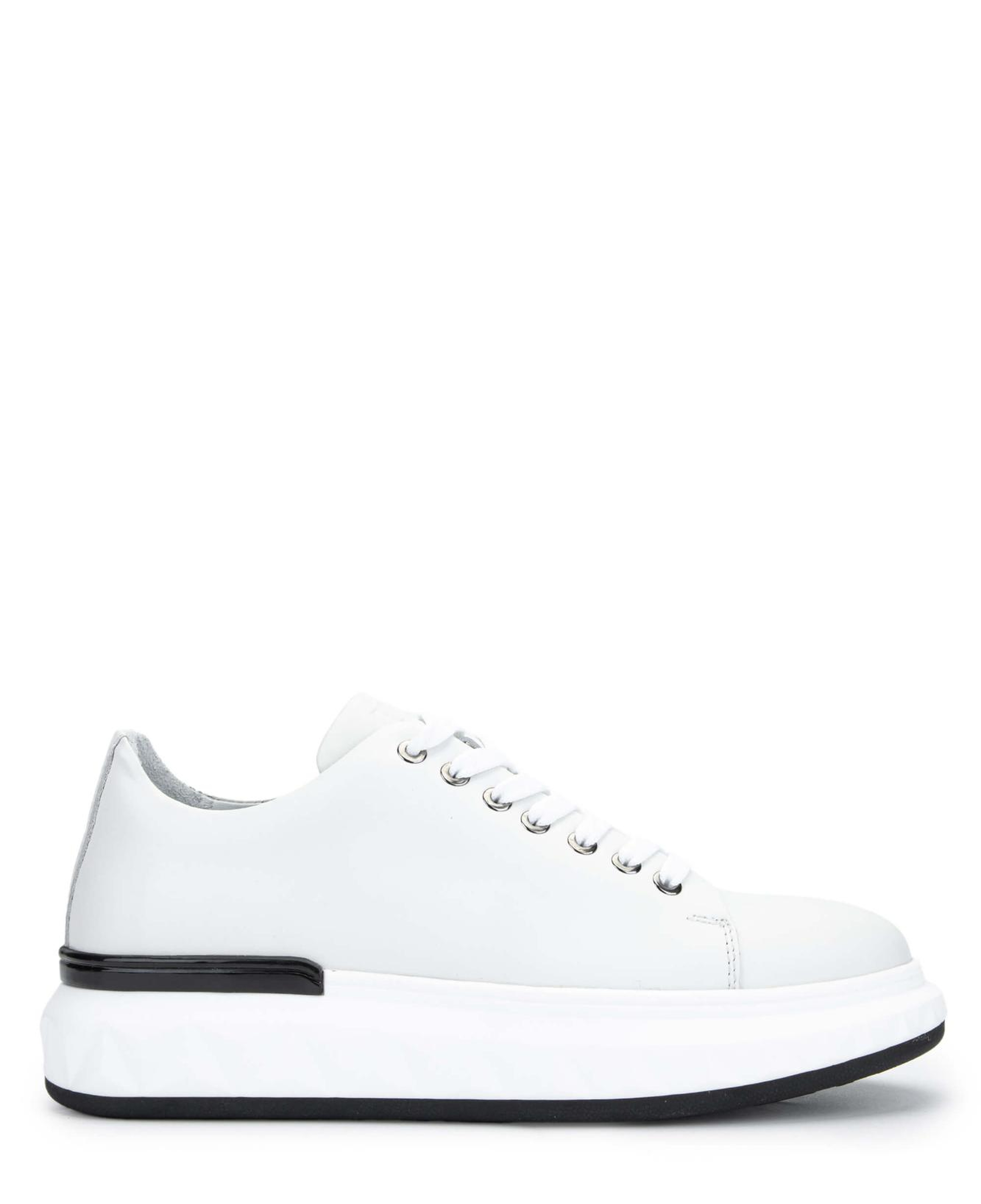 Tamer Tanca Erkek Hakiki Deri Beyaz Sneakers & Spor Ayakkabı