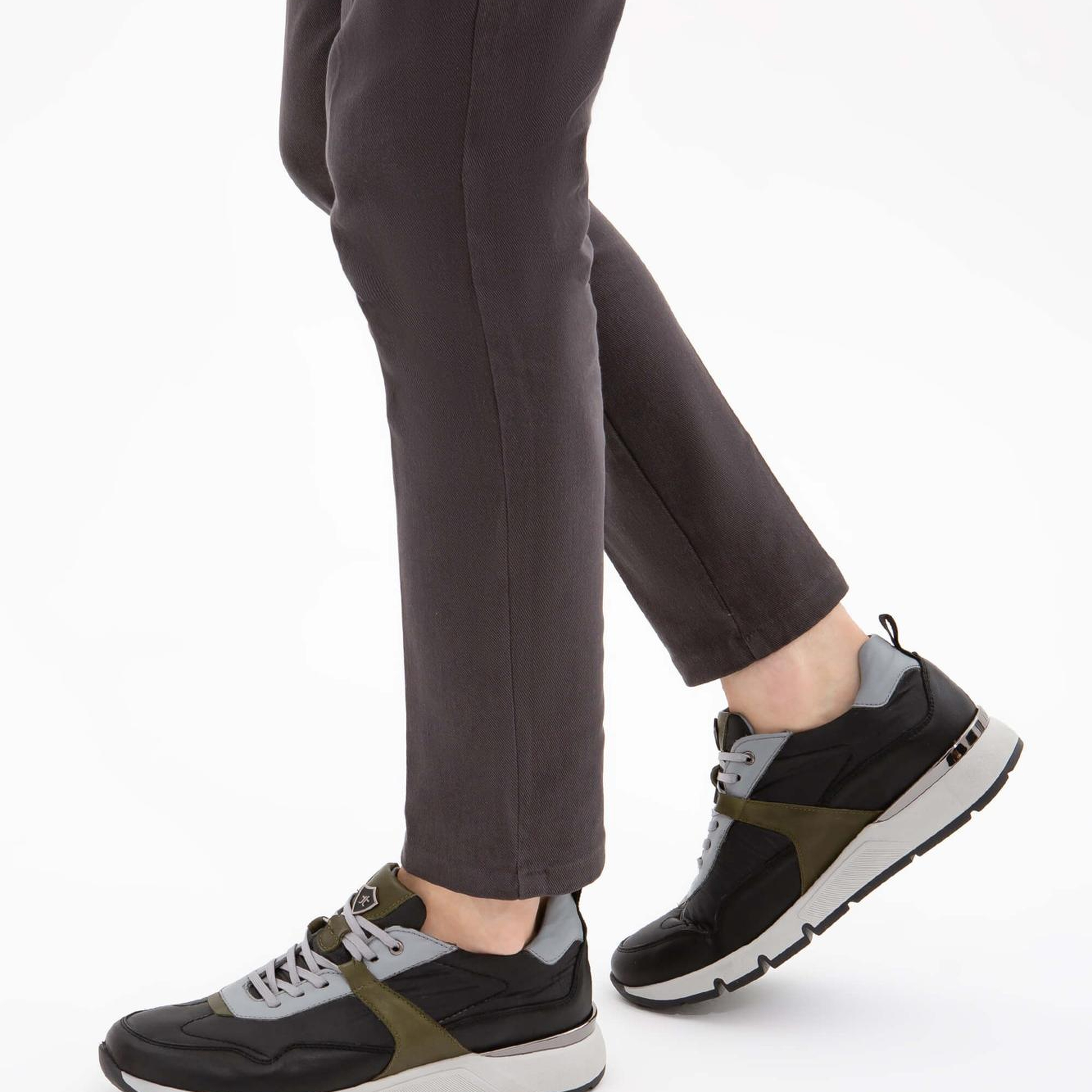 Tamer Tanca Erkek Hakiki Deri Siyah Sneakers & Spor Ayakkabı