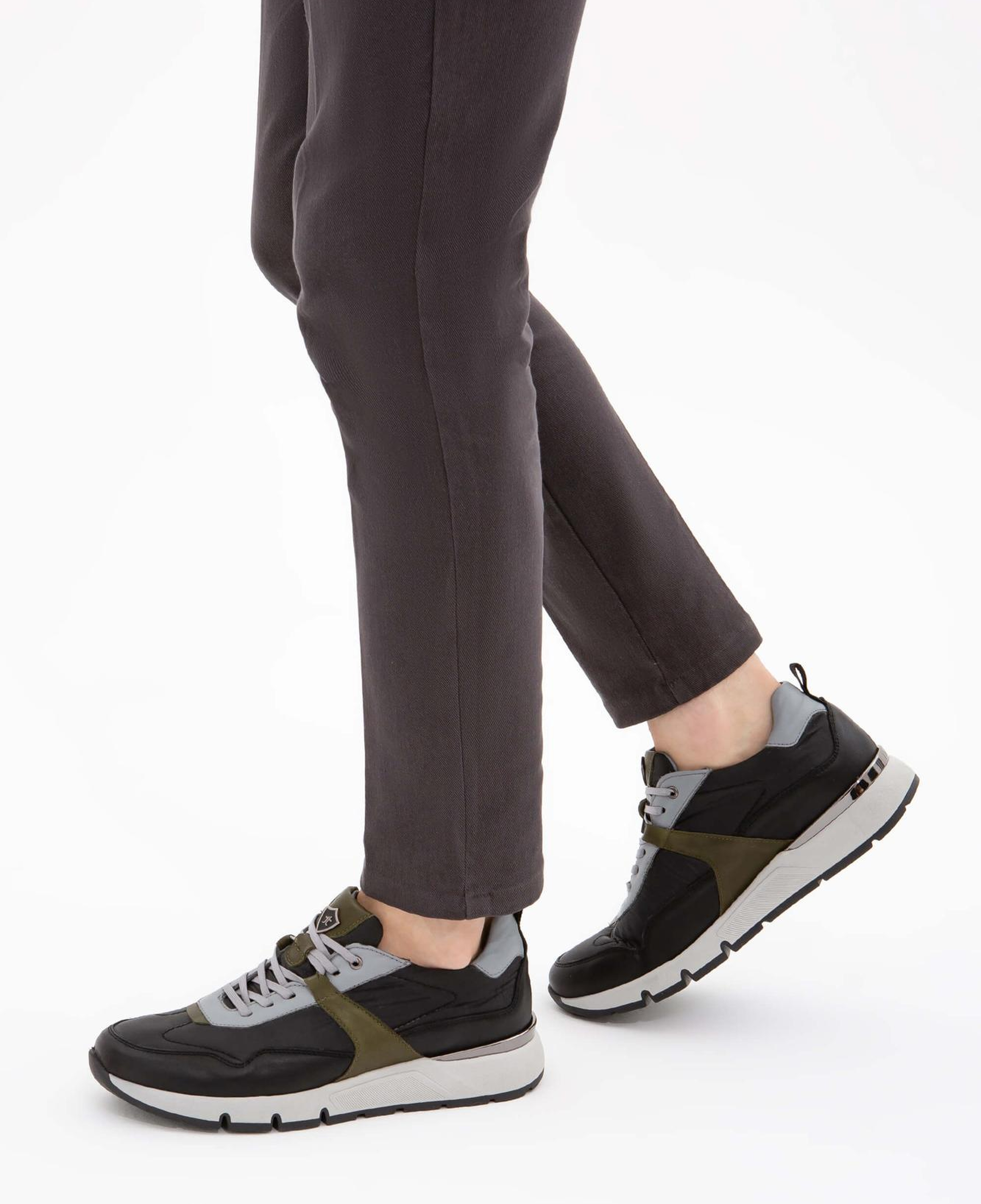 Tamer Tanca Erkek Hakiki Deri Siyah Sneakers & Spor Ayakkabı