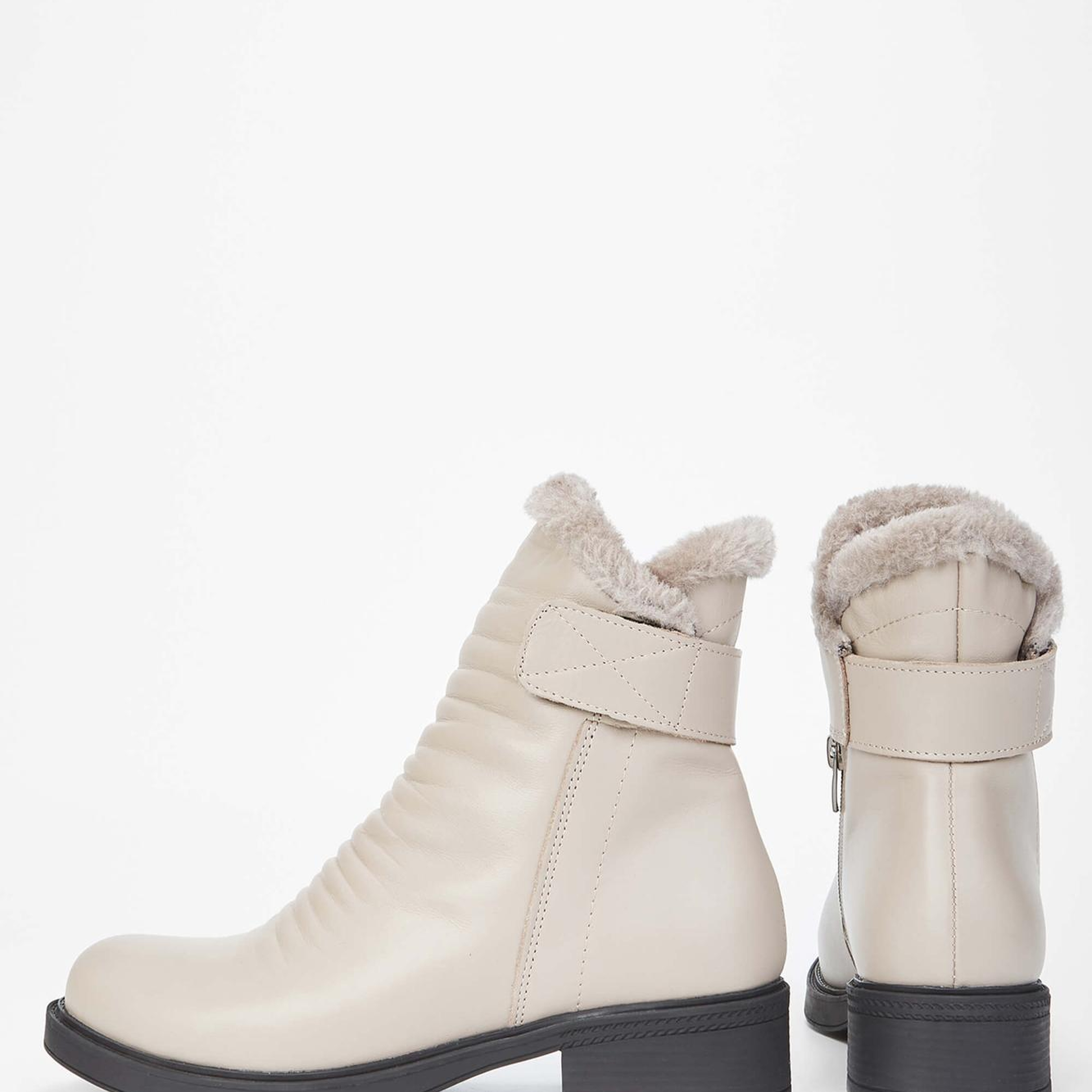 Tamer Tanca Kadın Hakiki Deri Vizon Casual Bot