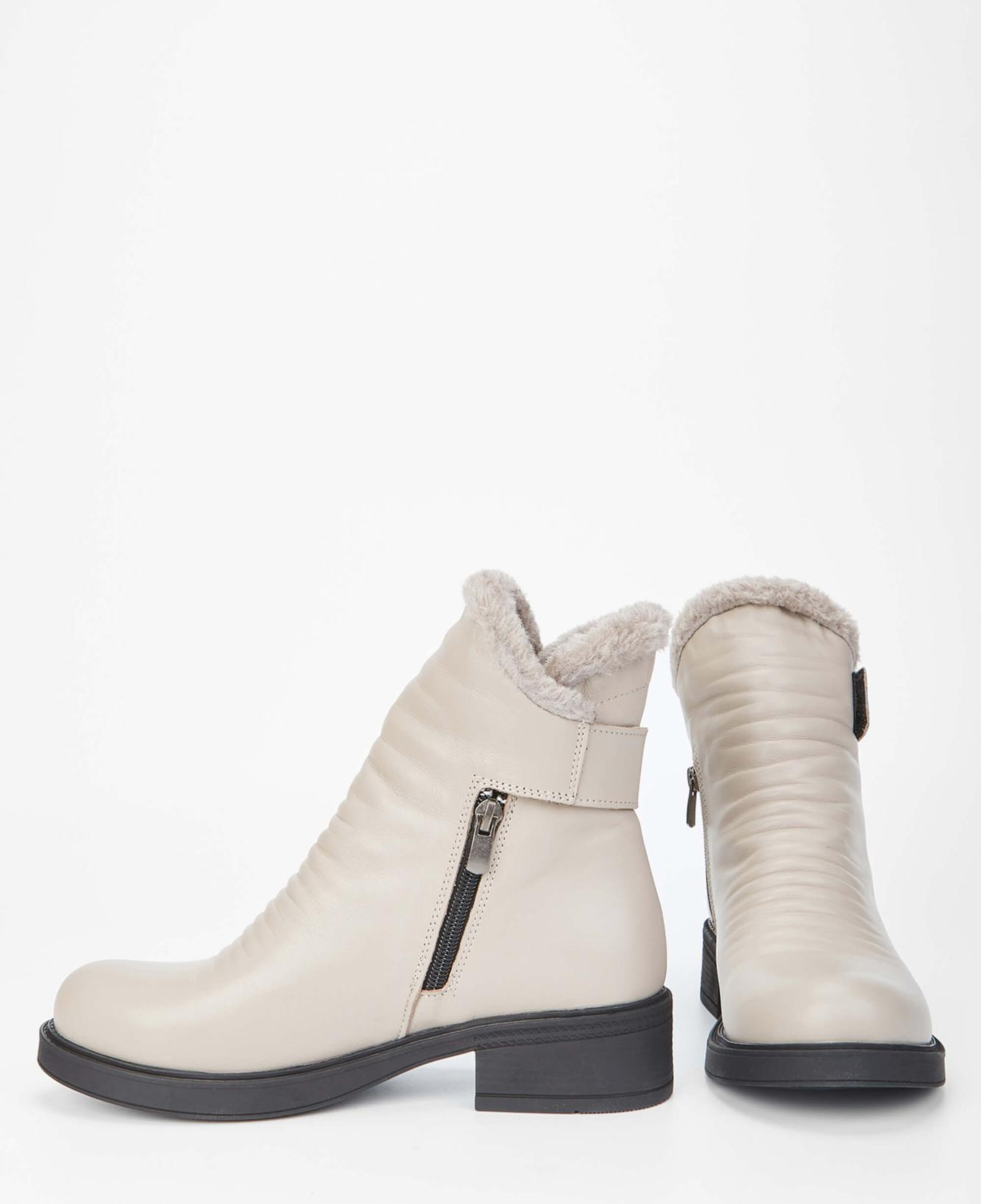 Tamer Tanca Kadın Hakiki Deri Vizon Casual Bot