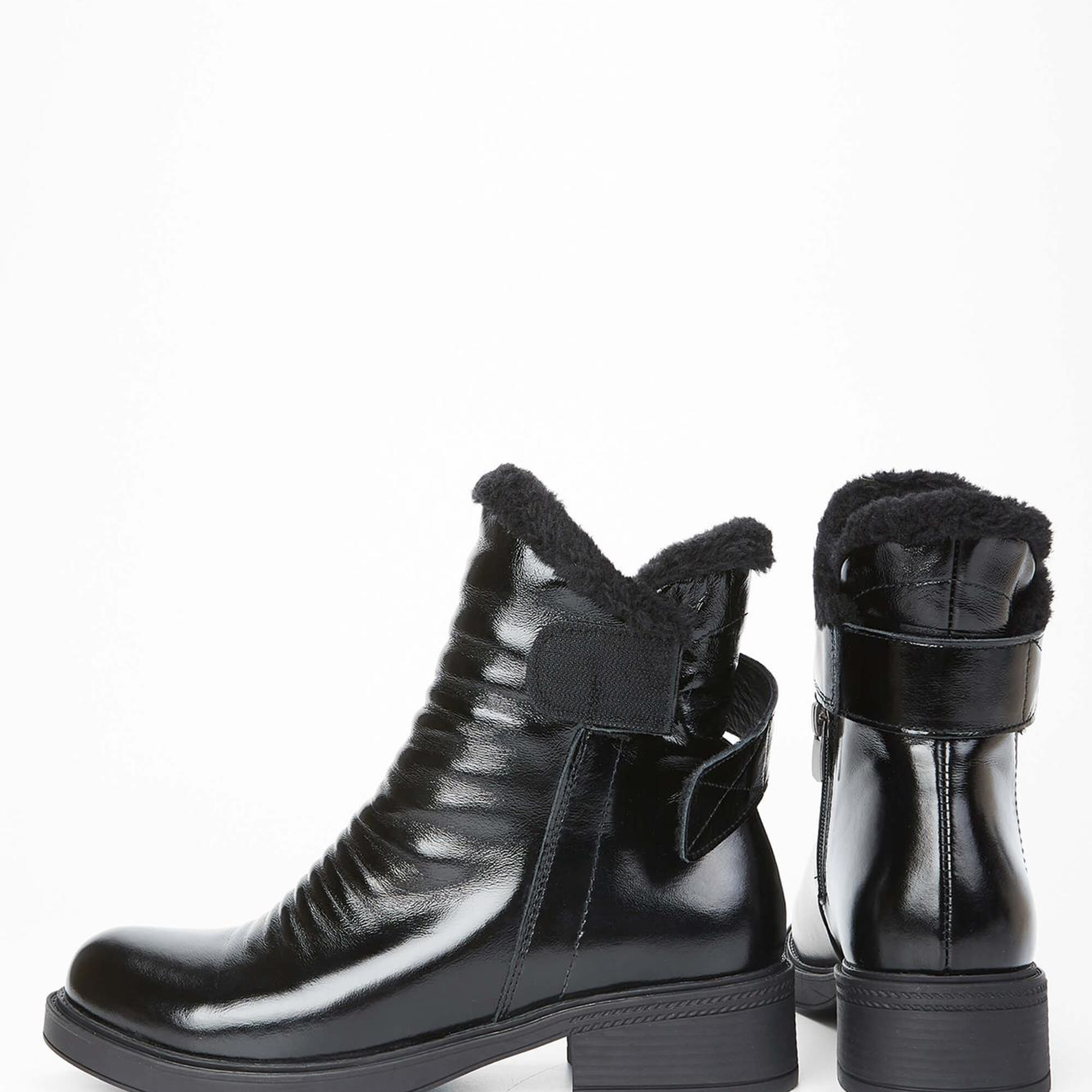 Tamer Tanca Kadın Hakiki Deri Siyah Casual Bot