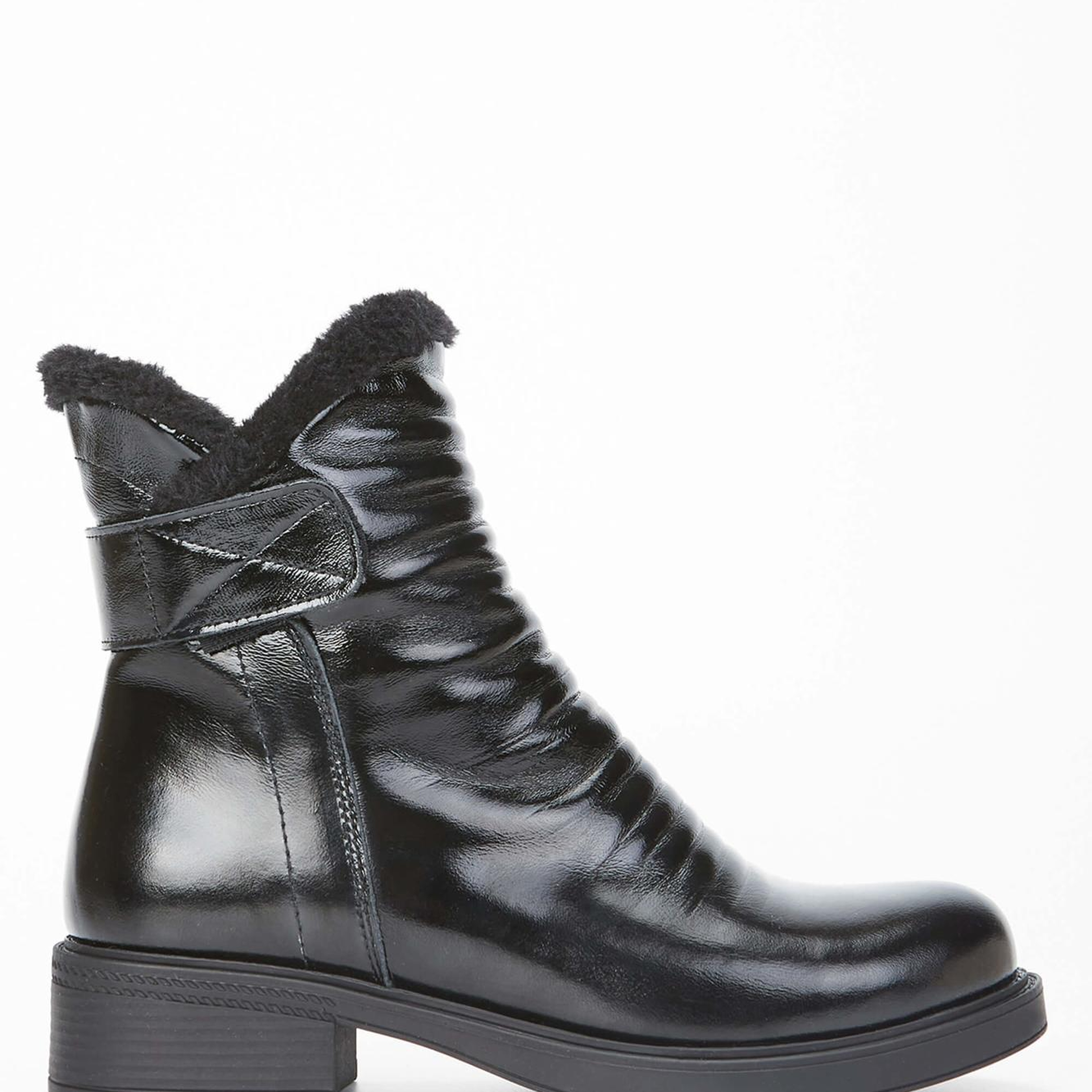 Tamer Tanca Kadın Hakiki Deri Siyah Casual Bot