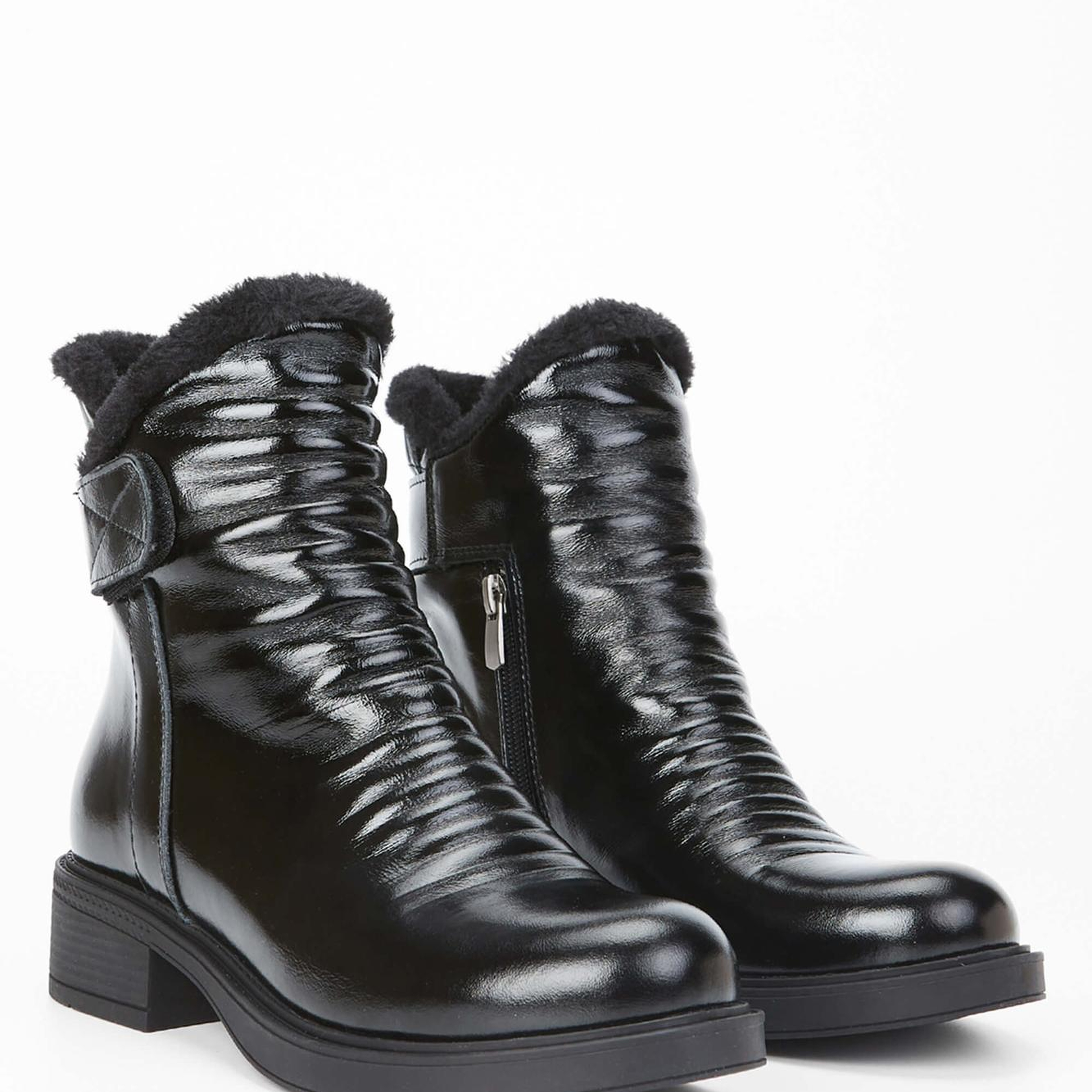 Tamer Tanca Kadın Hakiki Deri Siyah Casual Bot