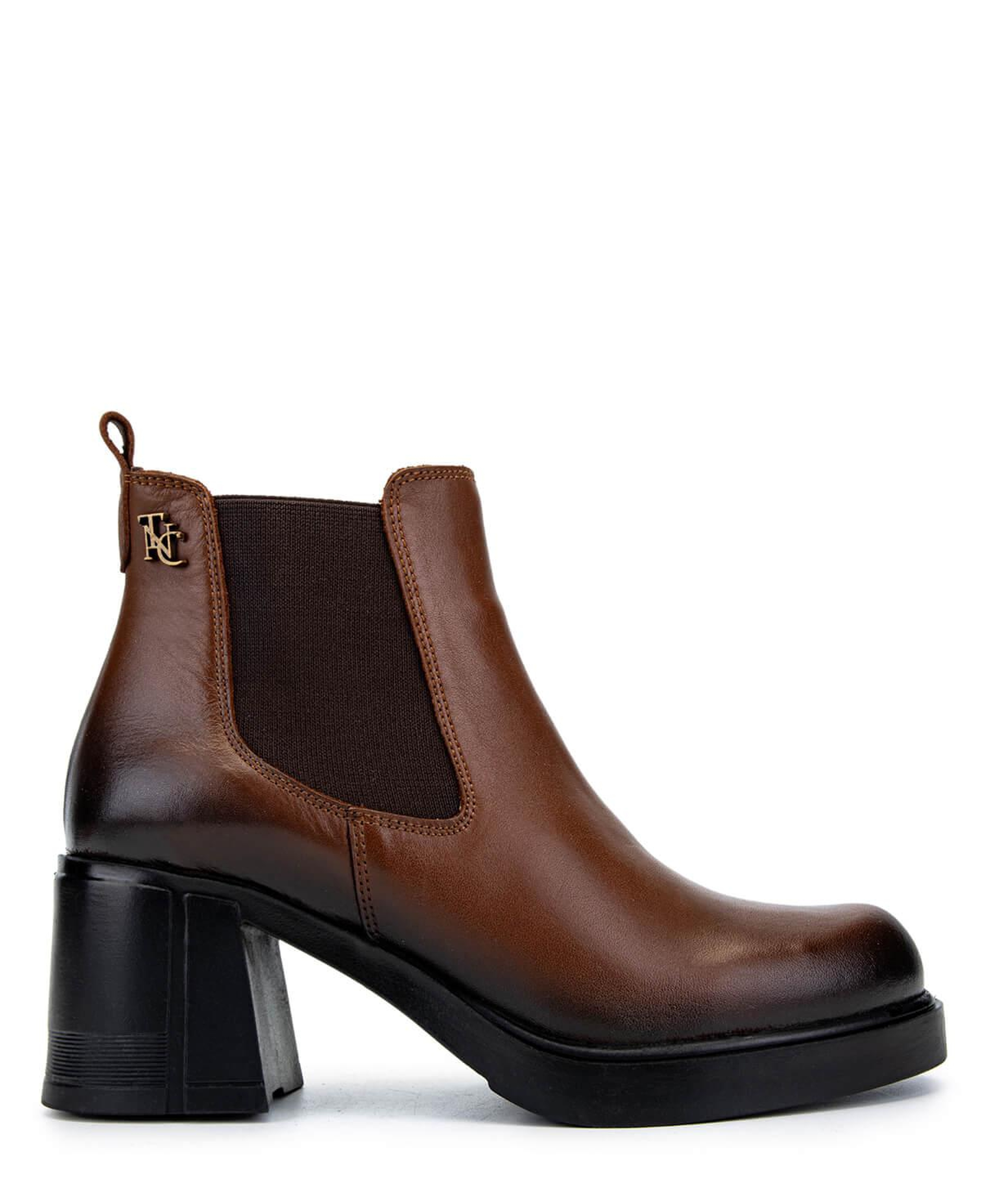 Tamer Tanca Kadın Hakiki Deri Taba Deri Casual Bot