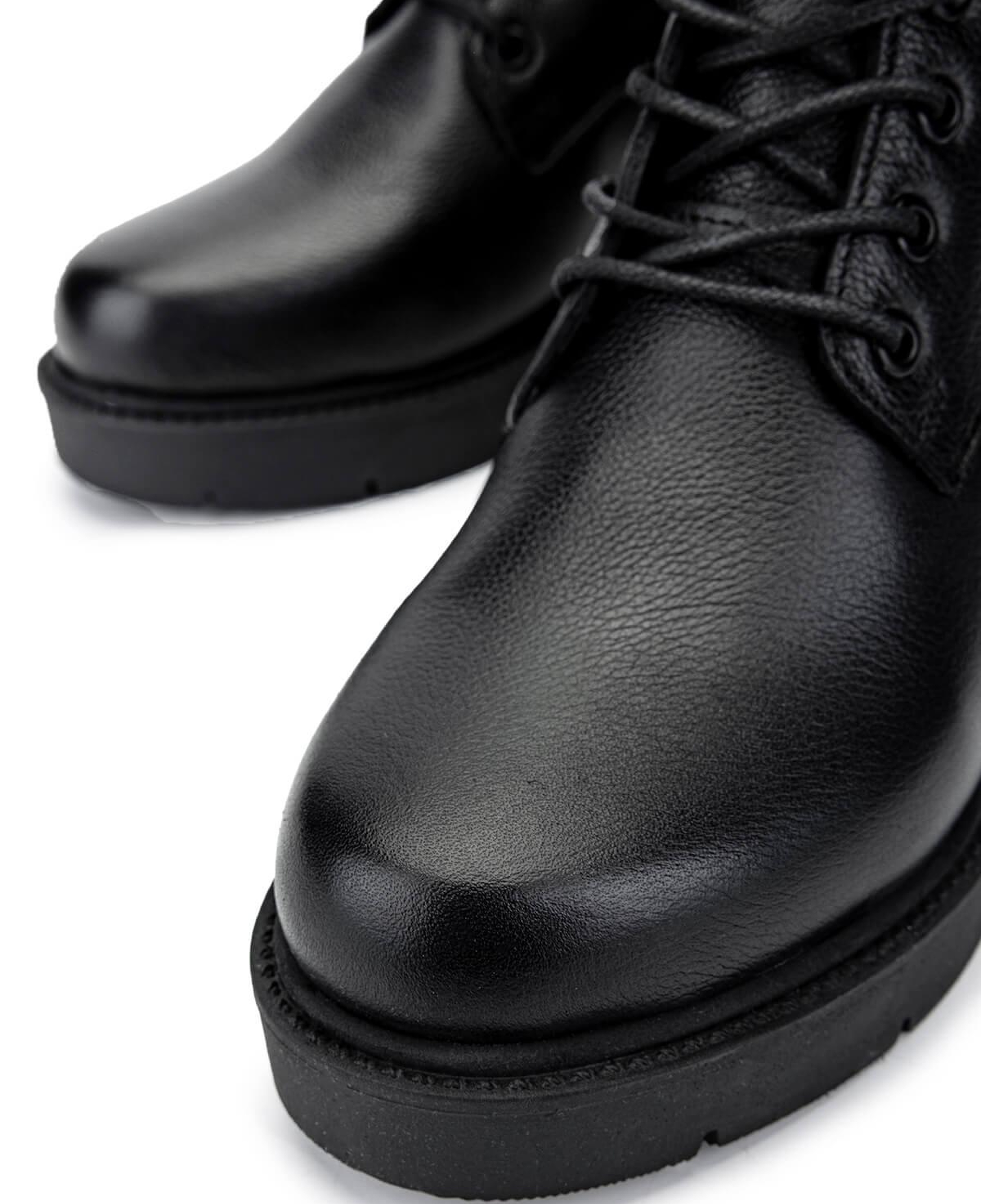 Tamer Tanca Kadın Hakiki Deri Siyah Deri Casual Bot