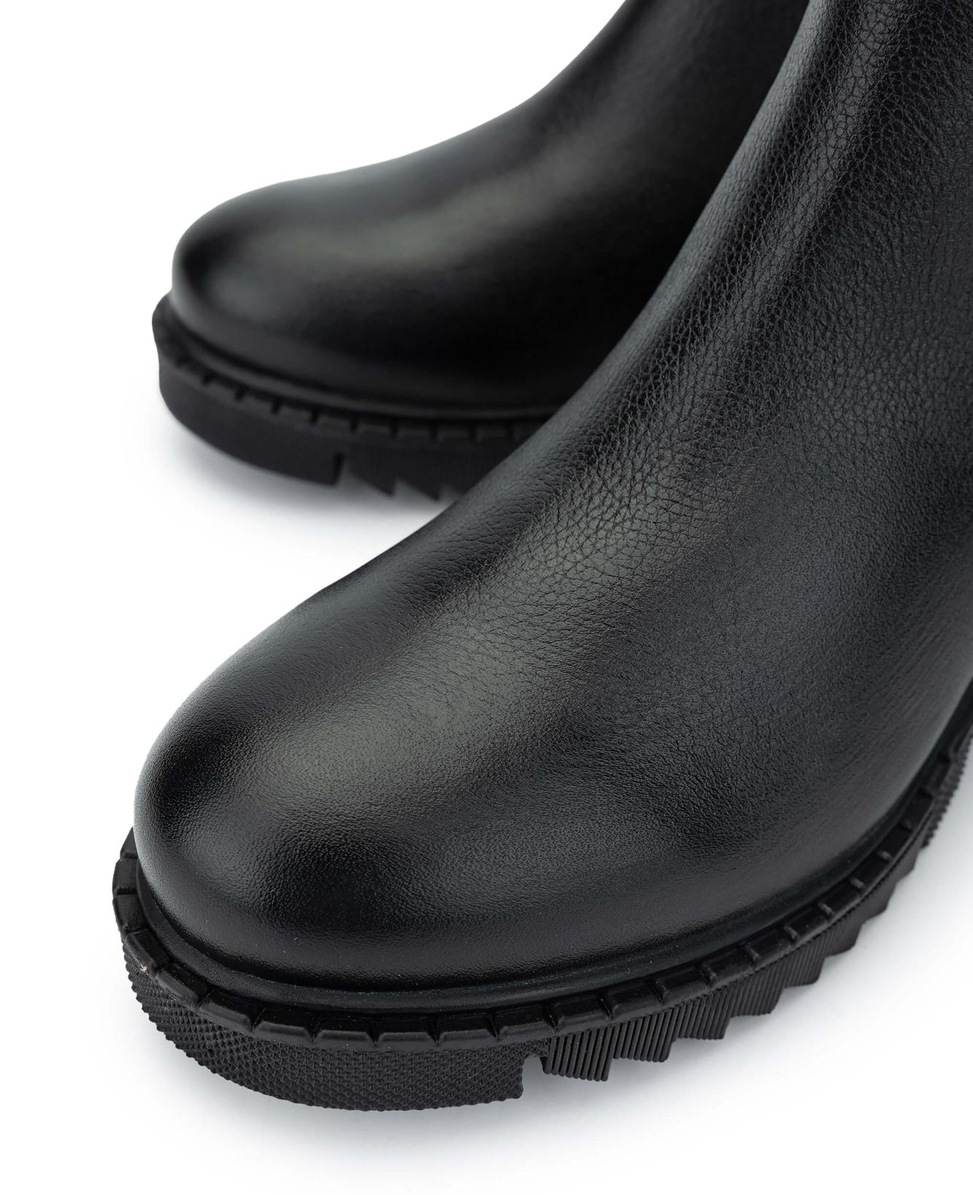 Tamer Tanca Kadın Hakiki Deri Siyah Floter Casual Bot