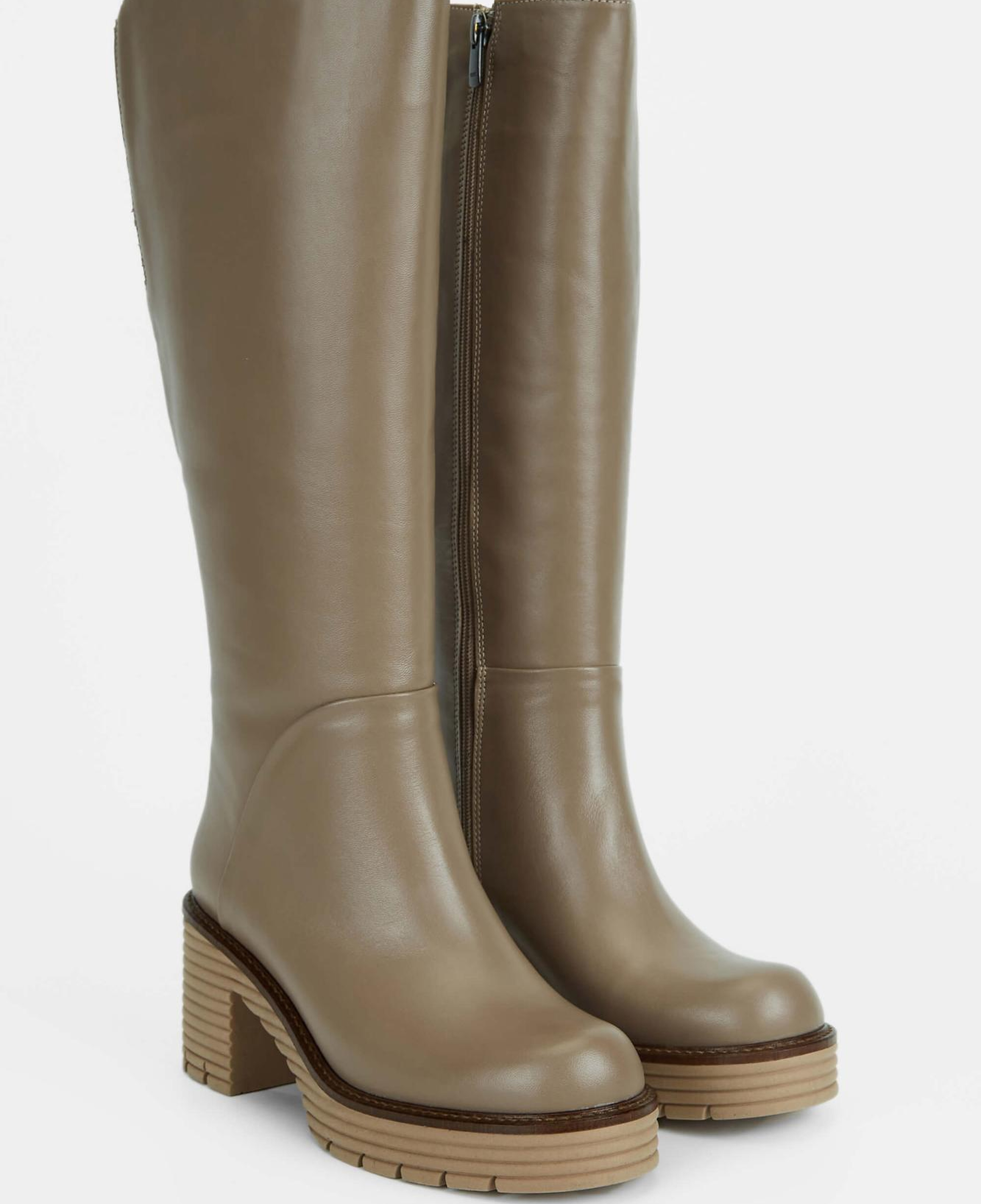 Tamer Tanca Kadın Hakiki Deri Vizon Casual Çizme