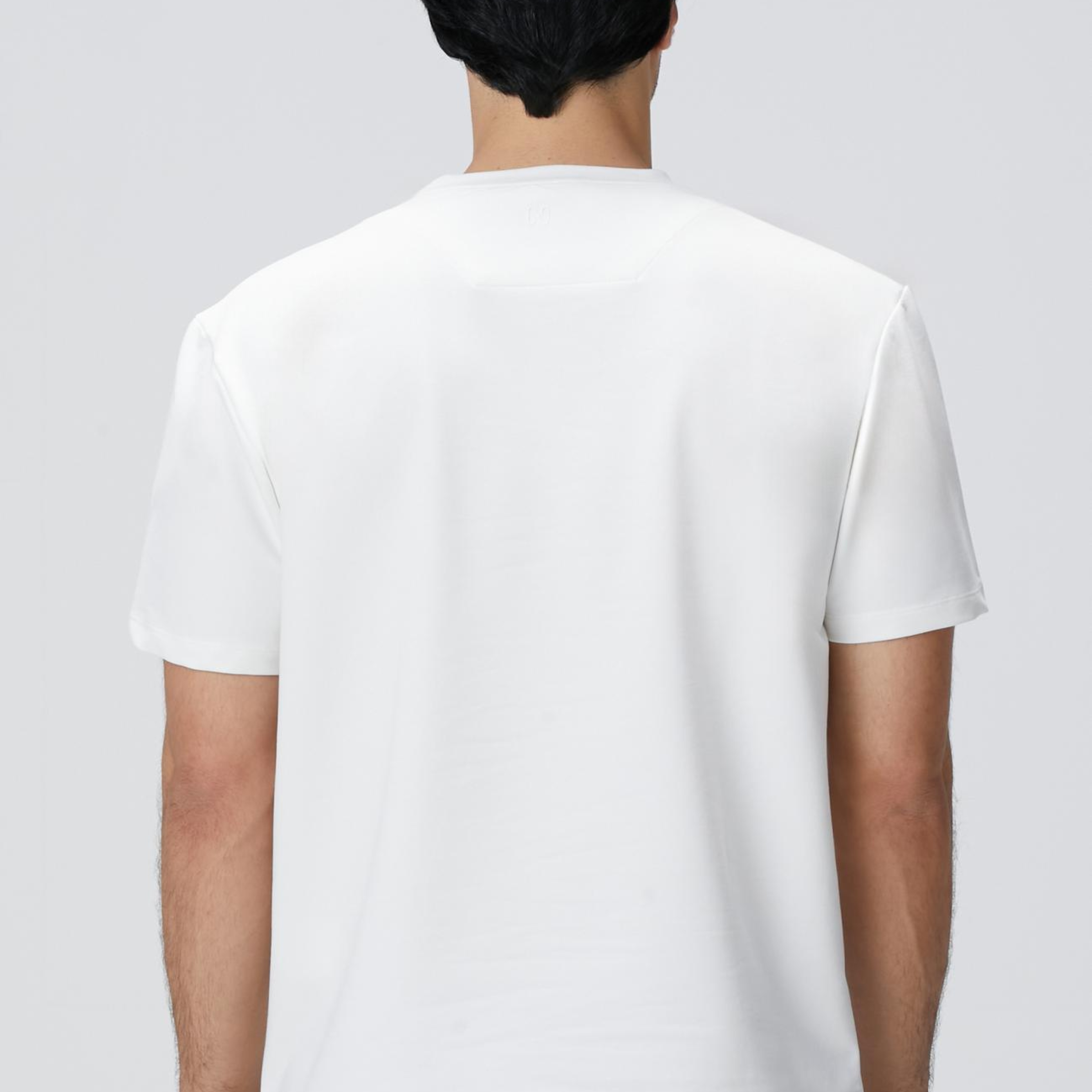 Network Erkek N-Tech Kırık Beyaz Basic T-shirt