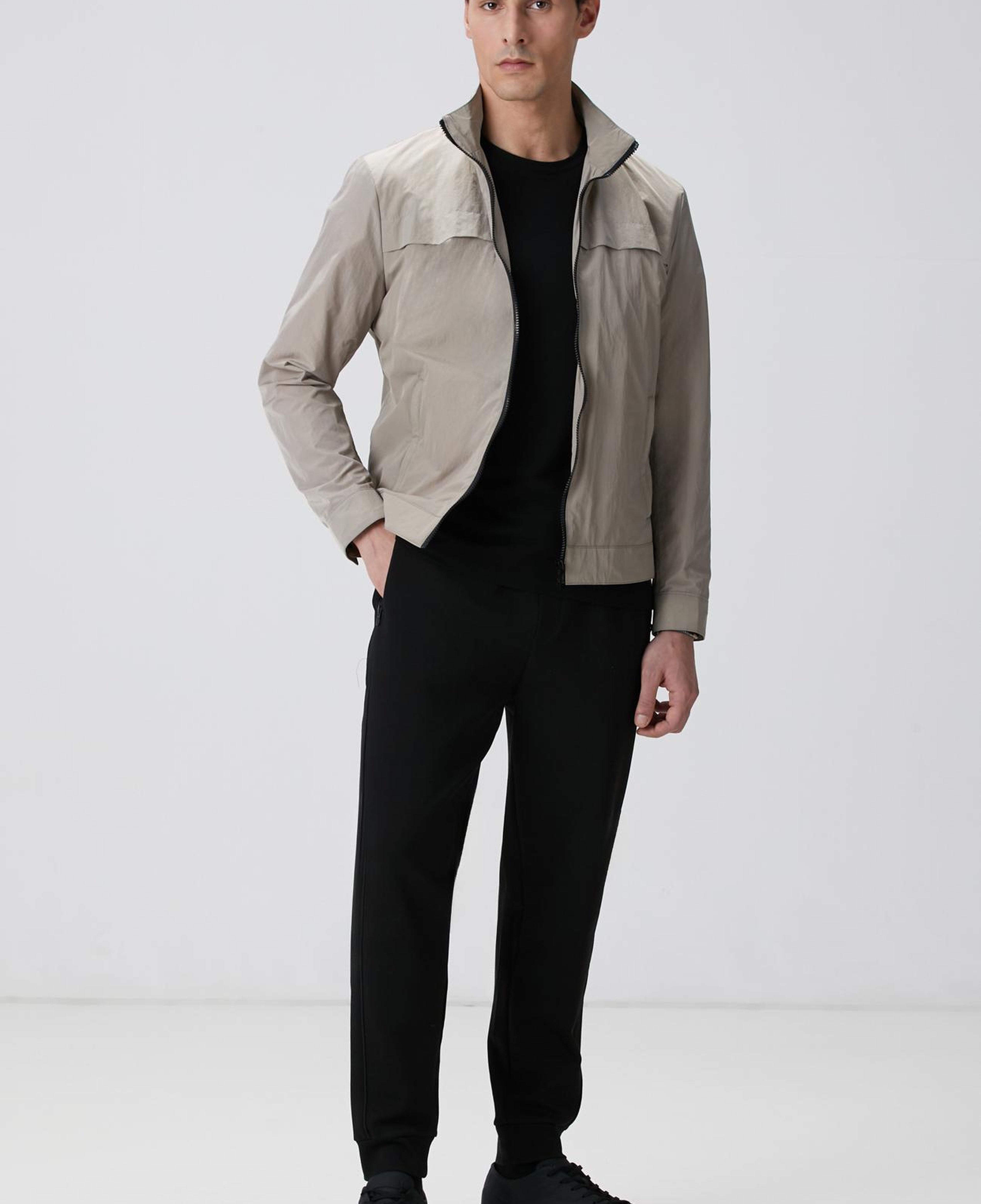 Network Erkek N-Tech Siyah Basic T-shirt