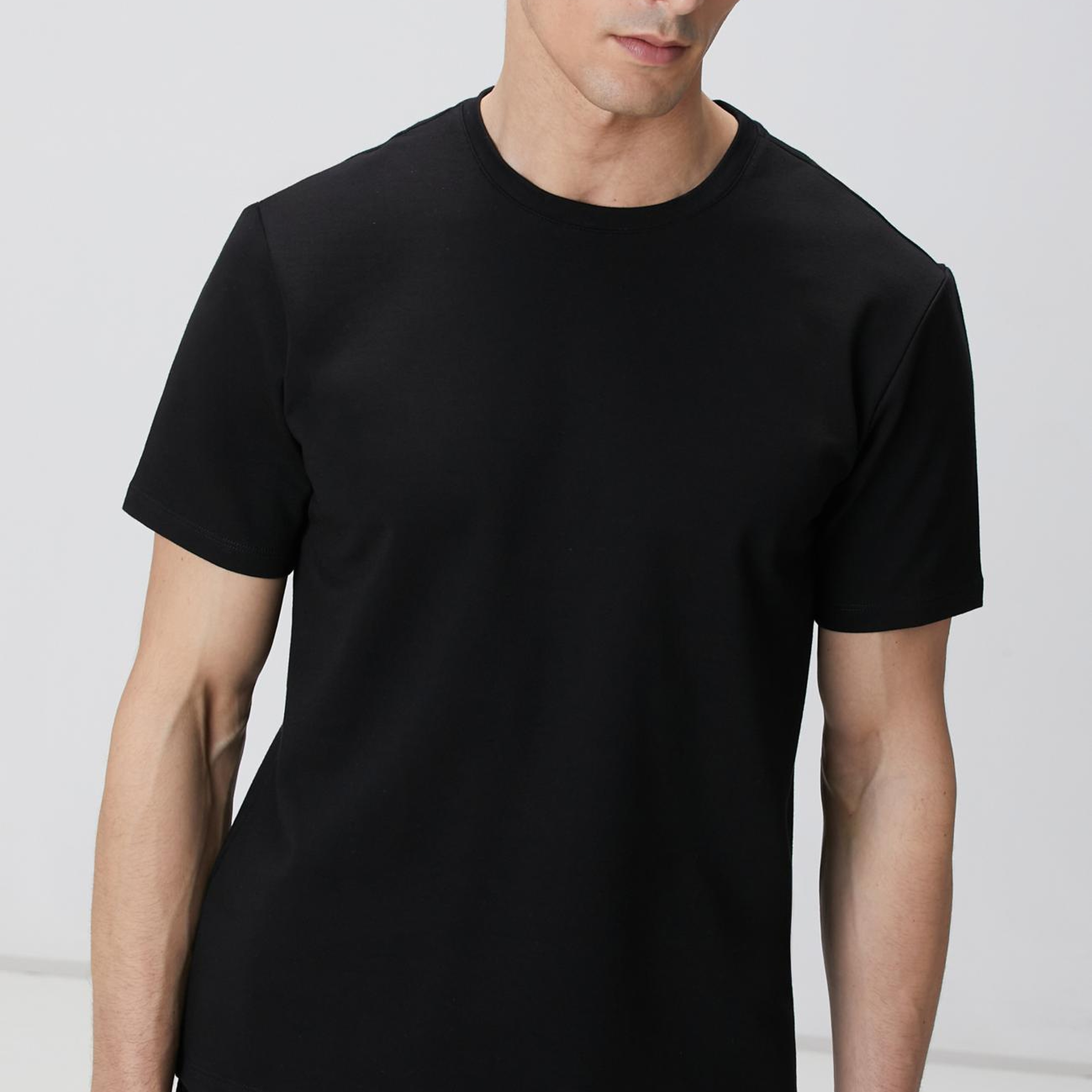 Network Erkek N-Tech Siyah Basic T-shirt