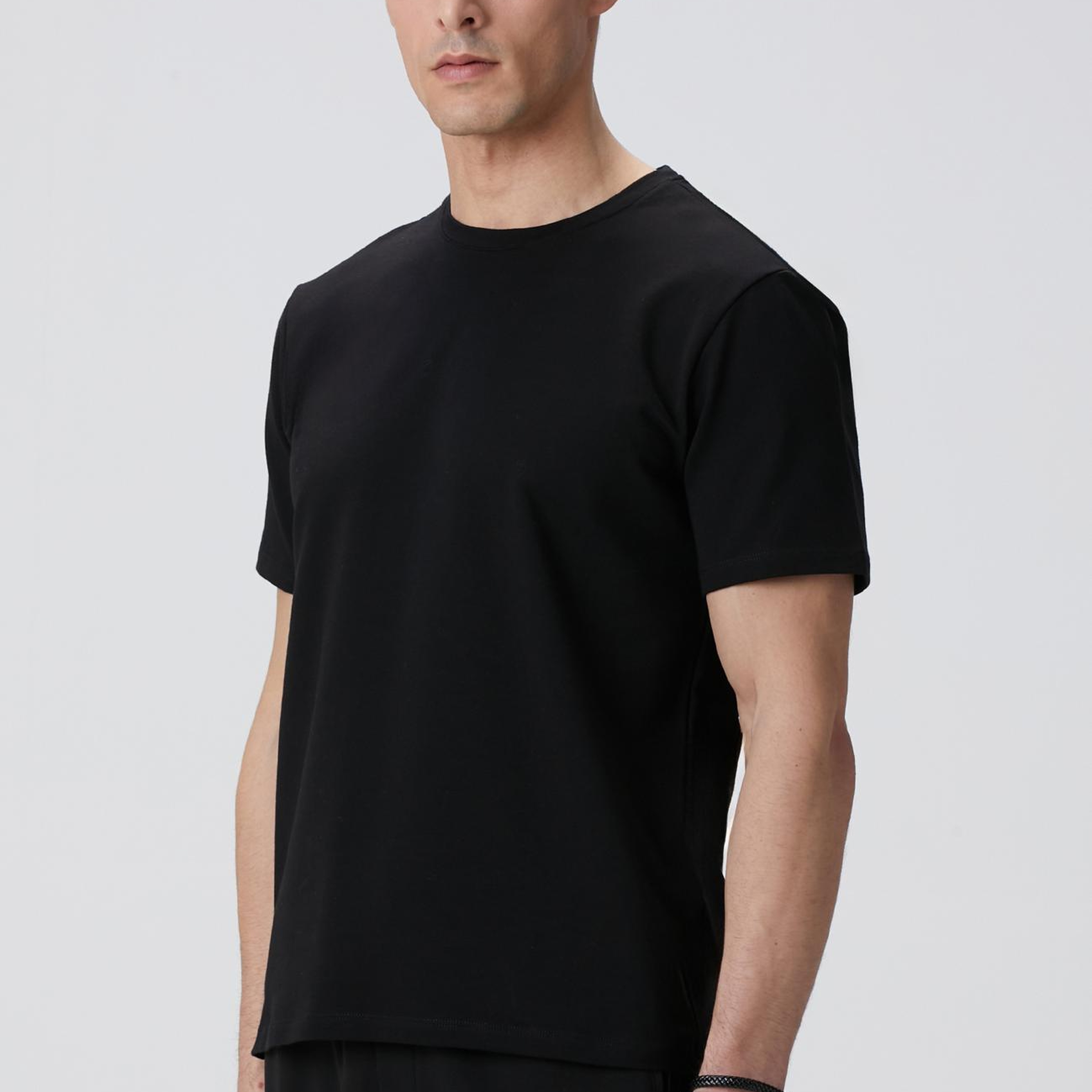 Network Erkek N-Tech Siyah Basic T-shirt