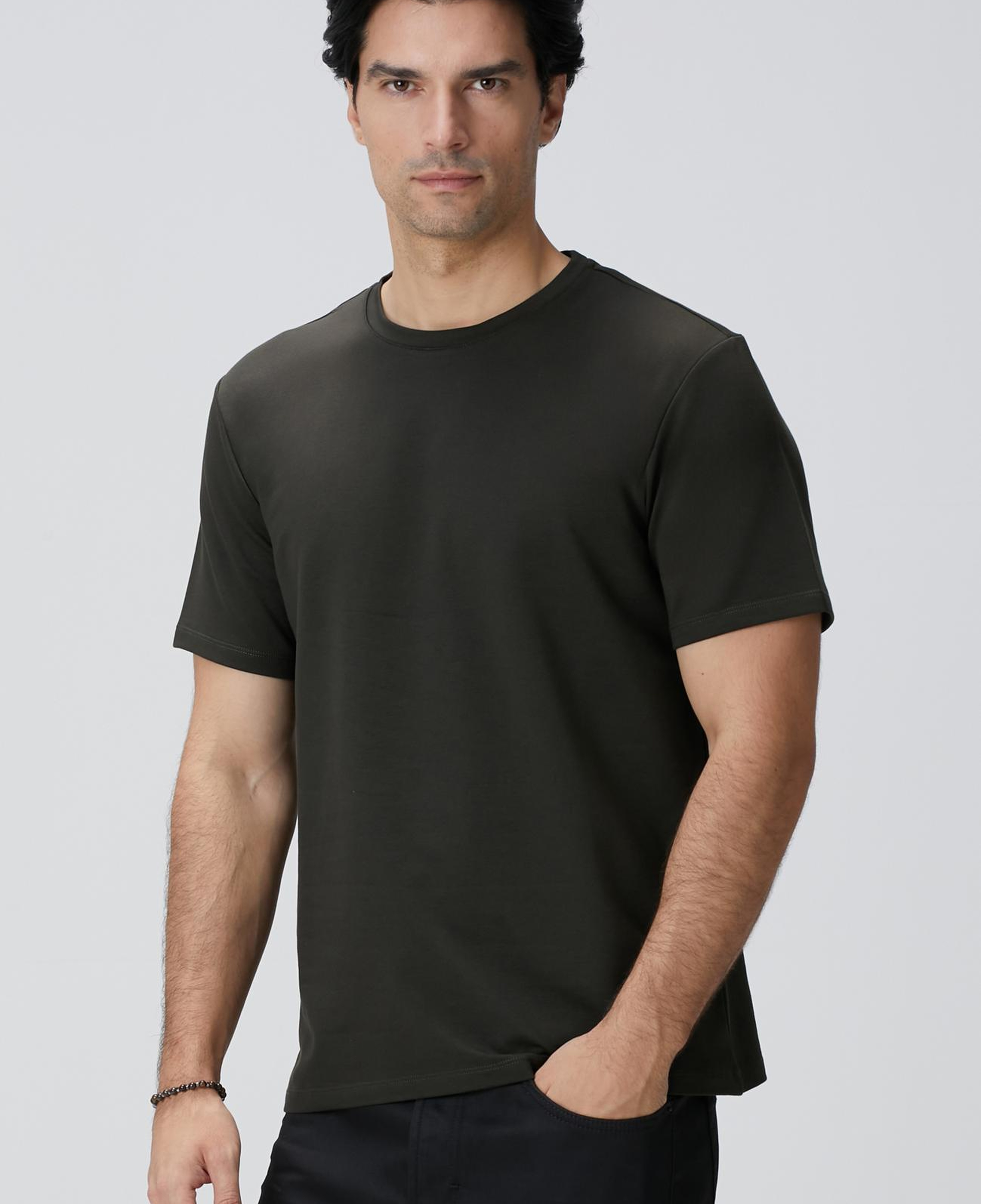 Network Erkek N-Tech Haki Basic T-shirt