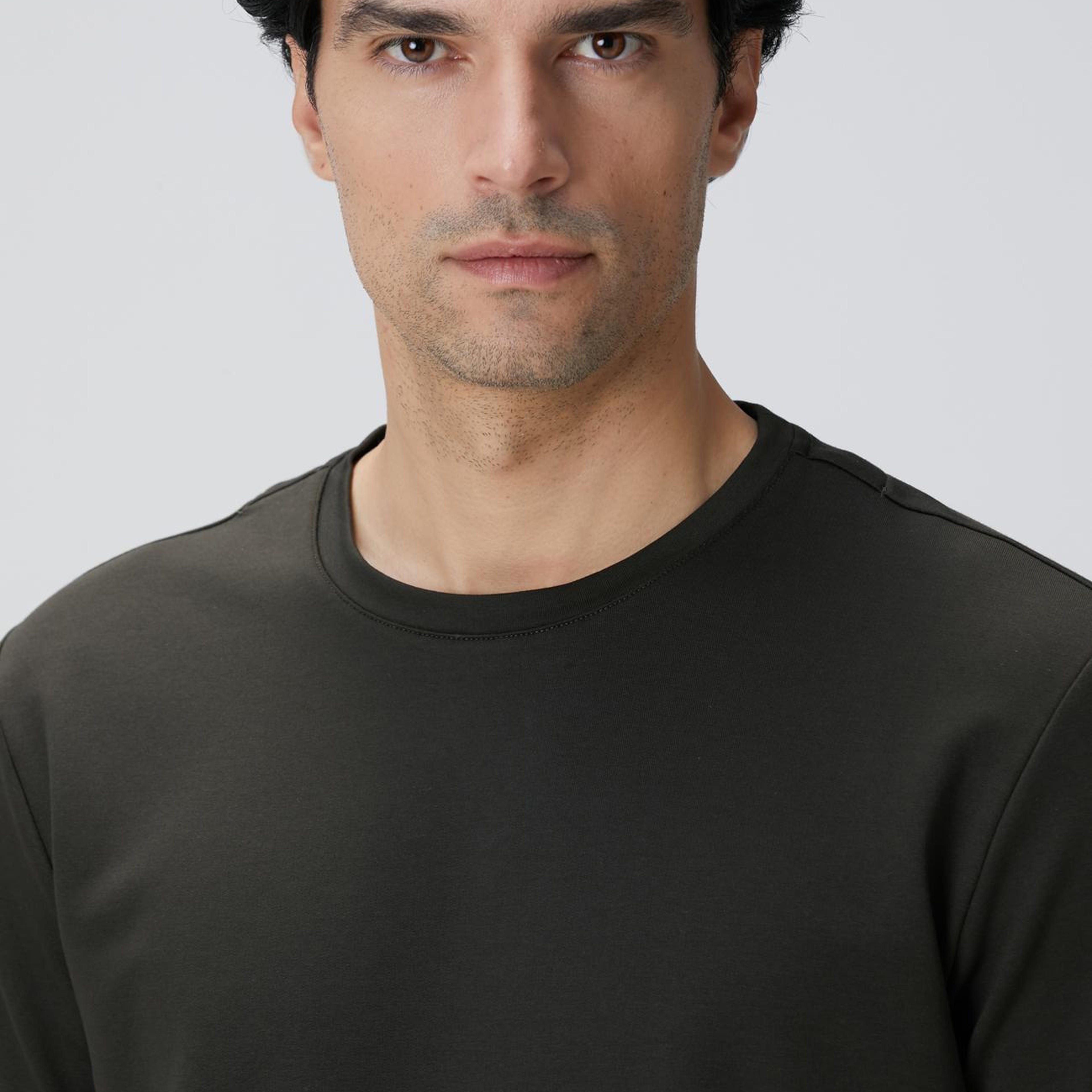 Network Erkek N-Tech Haki Basic T-shirt