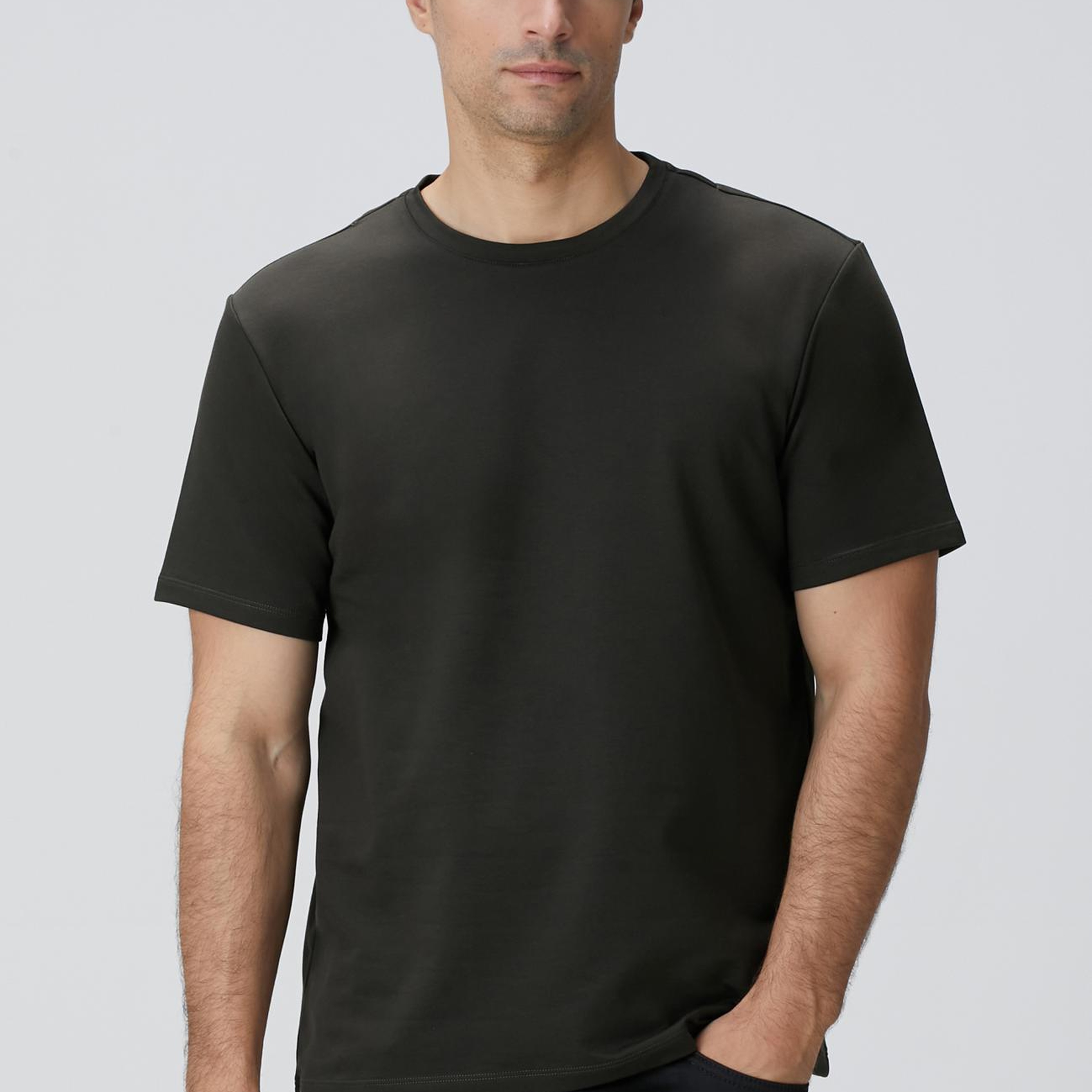 Network Erkek N-Tech Haki Basic T-shirt