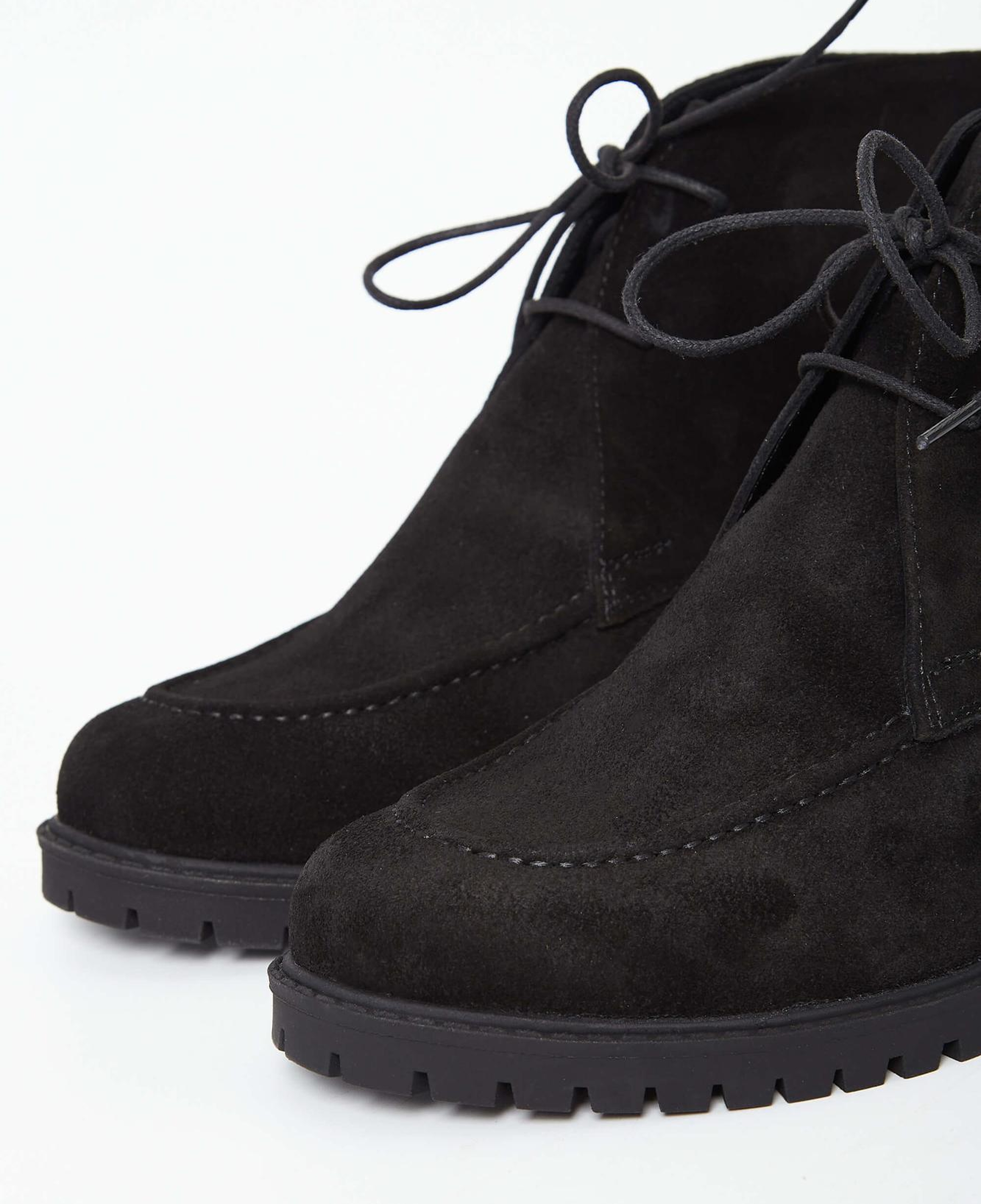 Tamer Tanca Kadın Hakiki Deri Siyah Süet Casual Bot