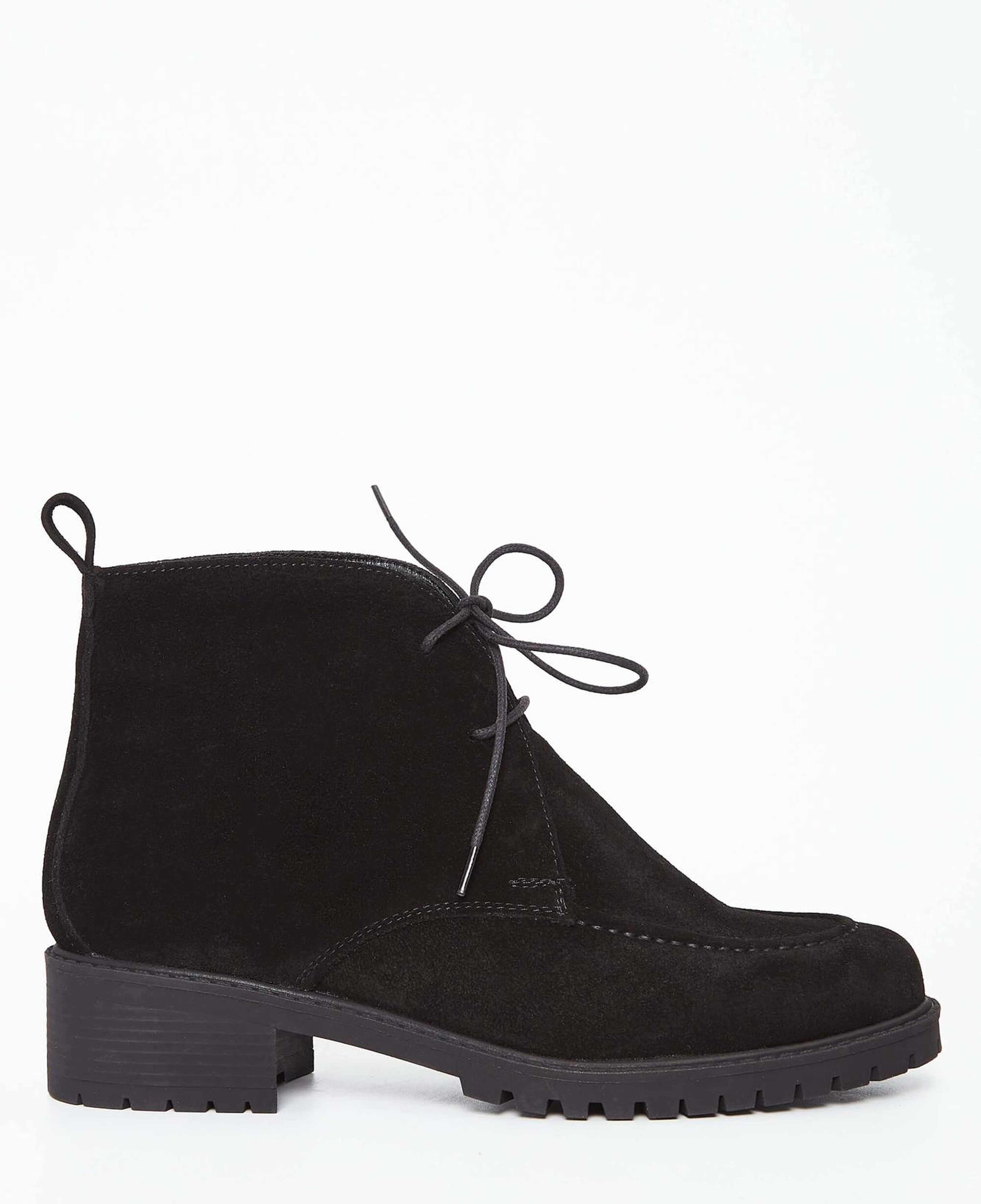 Tamer Tanca Kadın Hakiki Deri Siyah Süet Casual Bot
