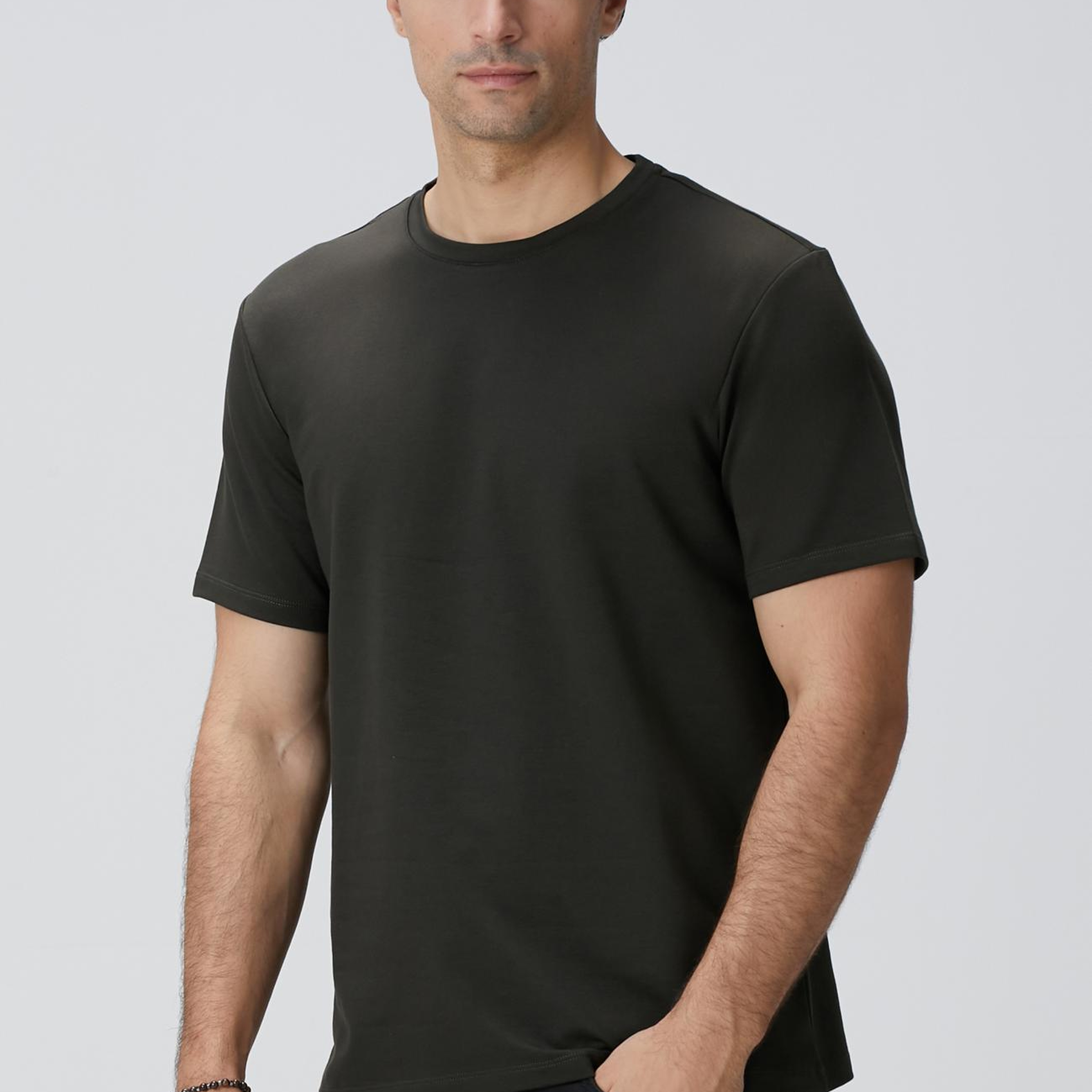 Network Erkek N-Tech Haki Basic T-shirt