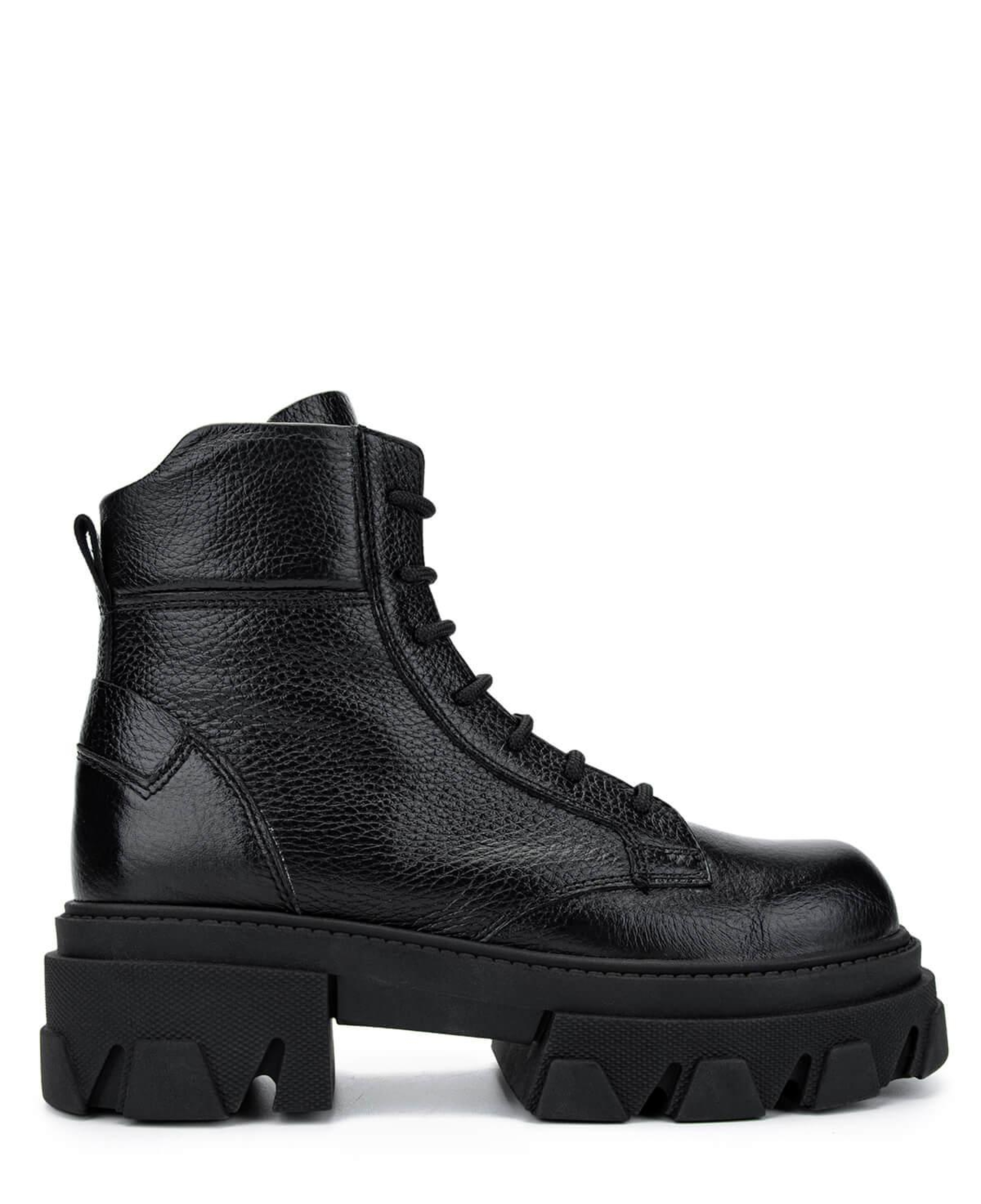 Tamer Tanca Kadın Hakiki Deri Siyah Floter Casual Bot