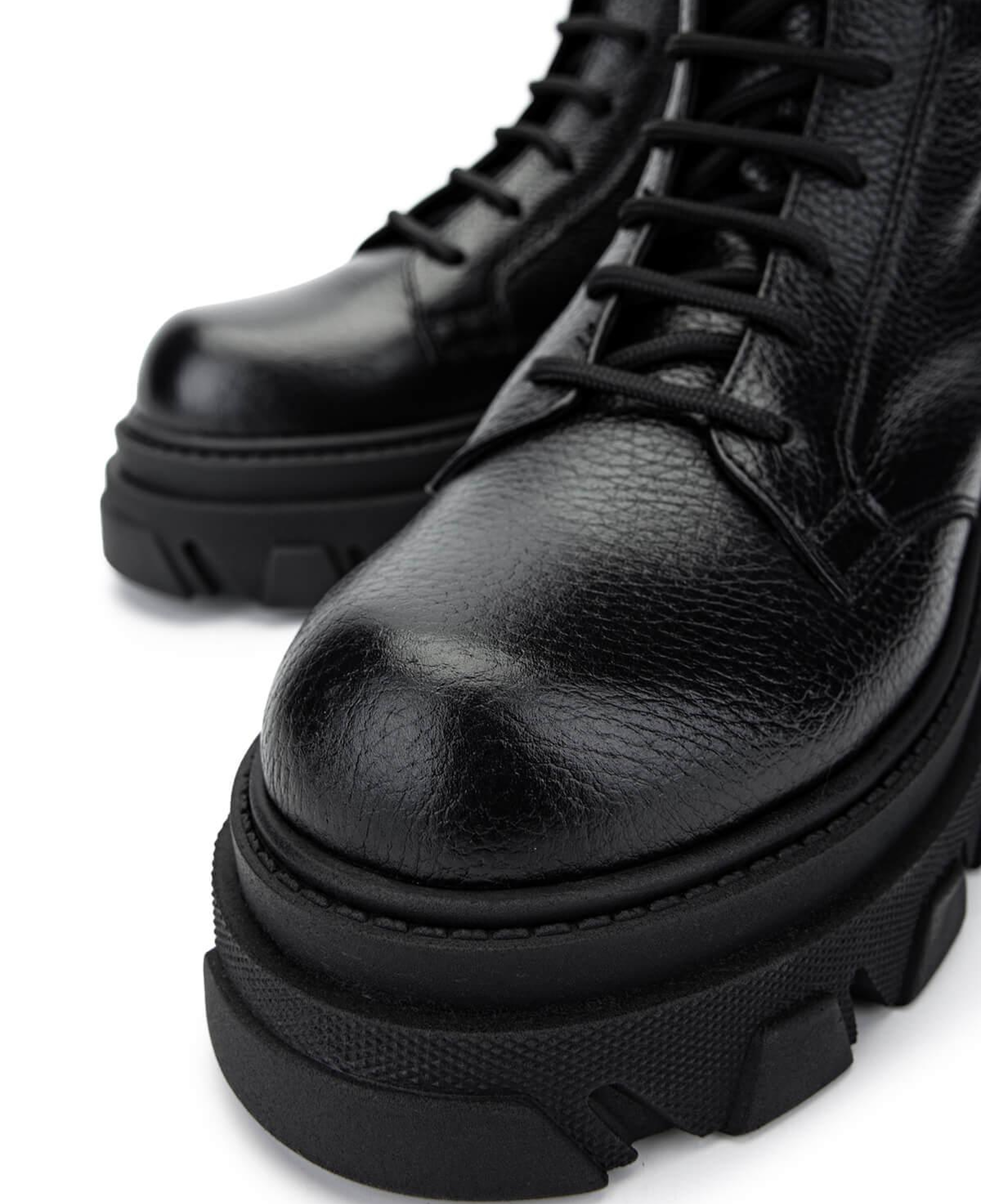 Tamer Tanca Kadın Hakiki Deri Siyah Floter Casual Bot