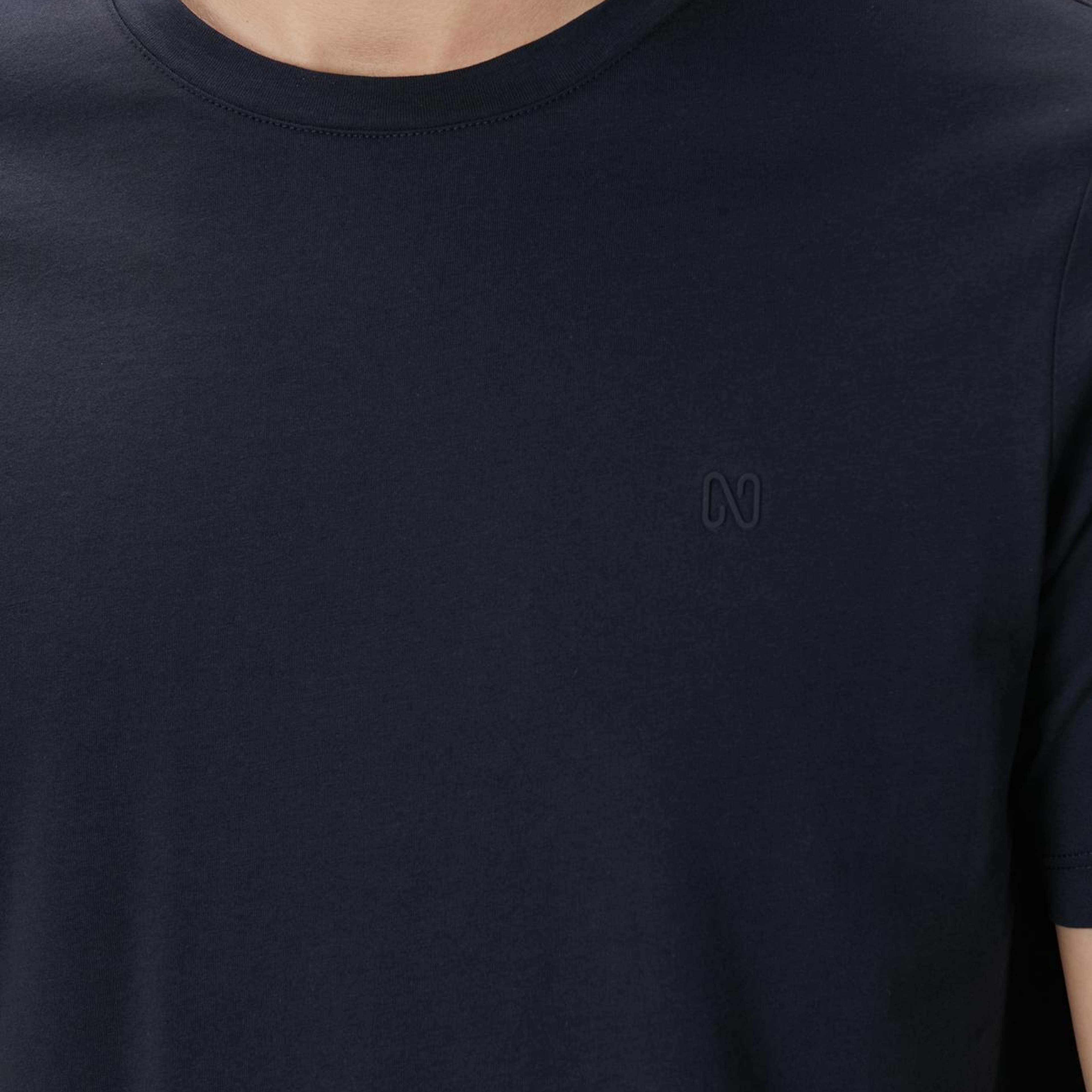 Network Erkek Lacivert Basic T-shirt