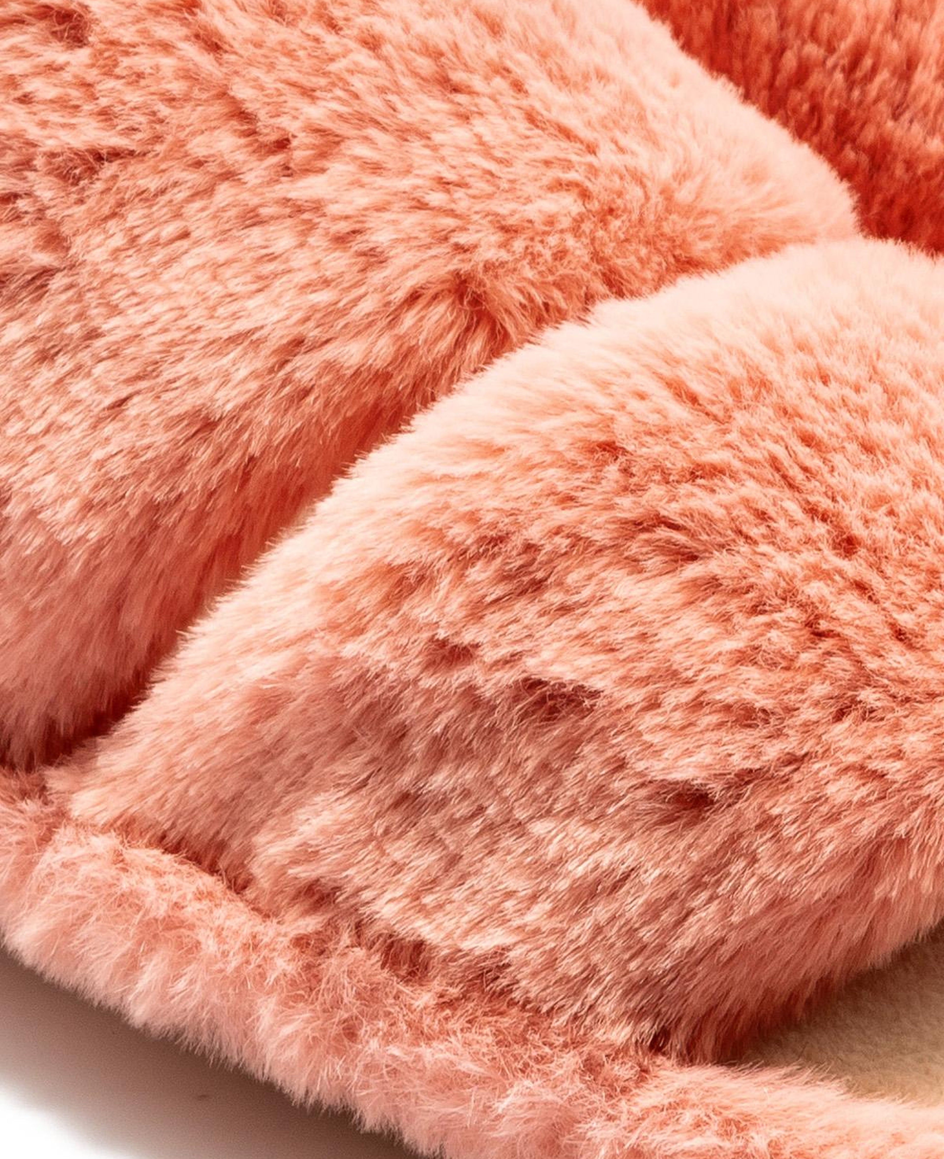 Mona Peluş Kadın Ev Terliği Pembe 36/41