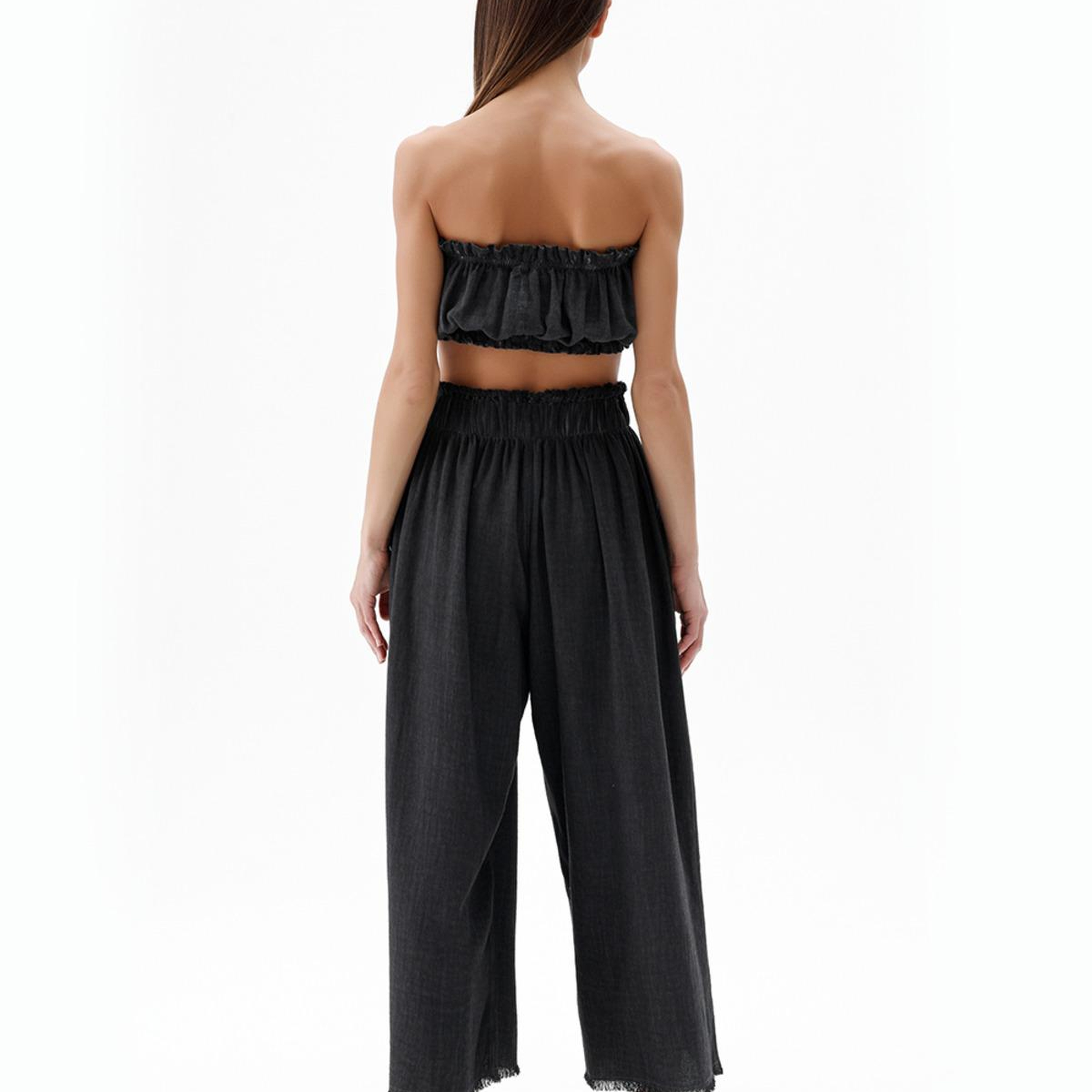 İkikız  Siyah Mini Büstiyer