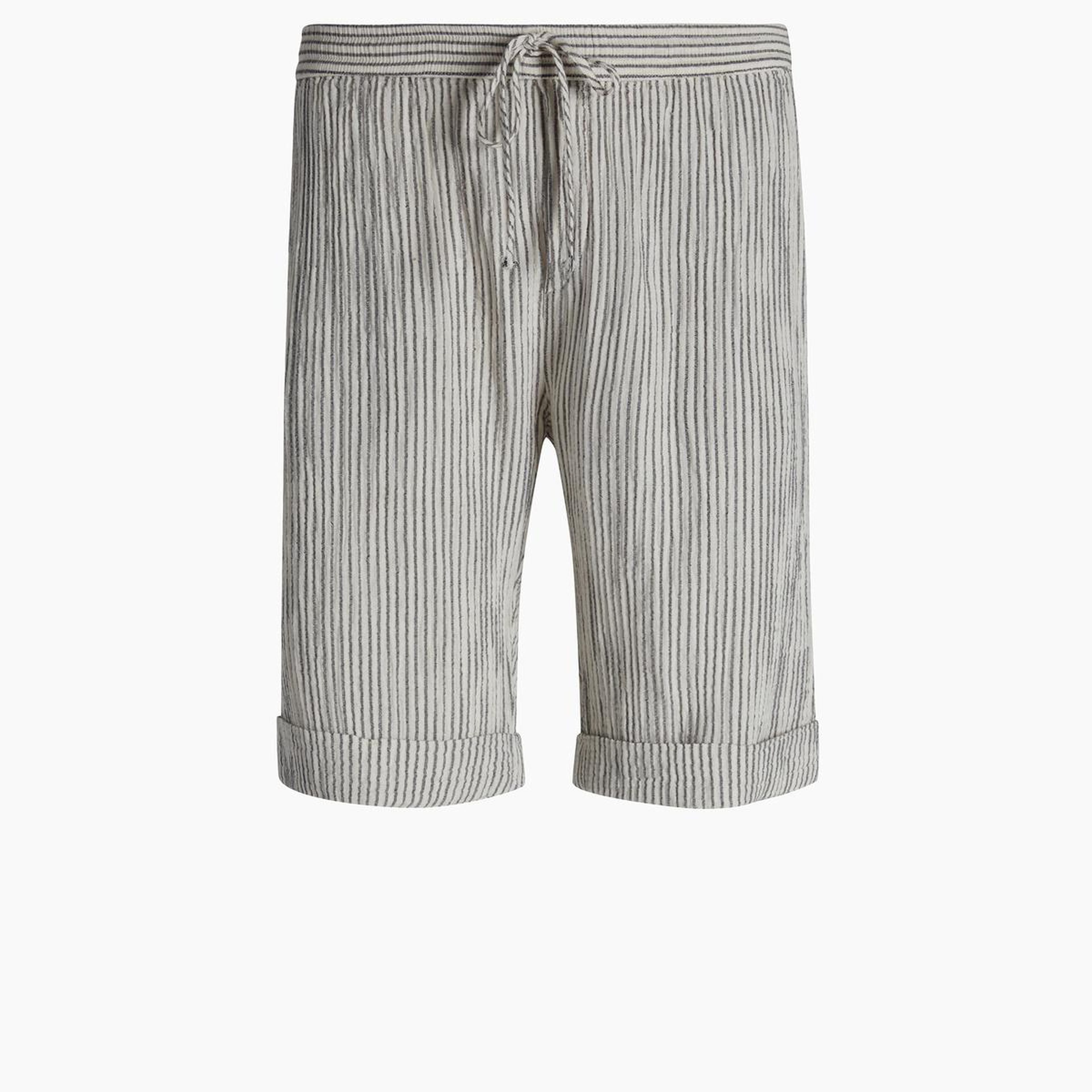 İkikız Siyah Çizgili Şort M-L