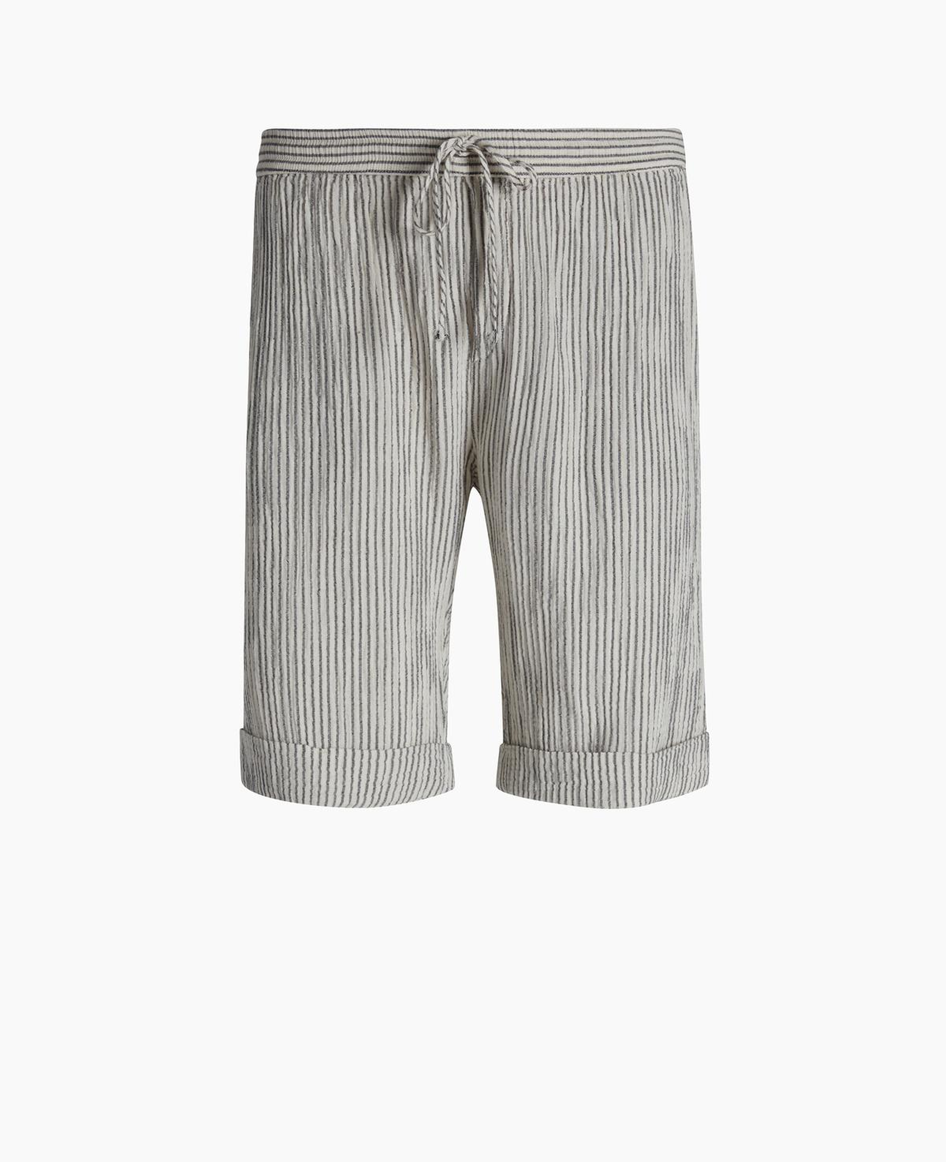 İkikız Siyah Çizgili Şort M-L