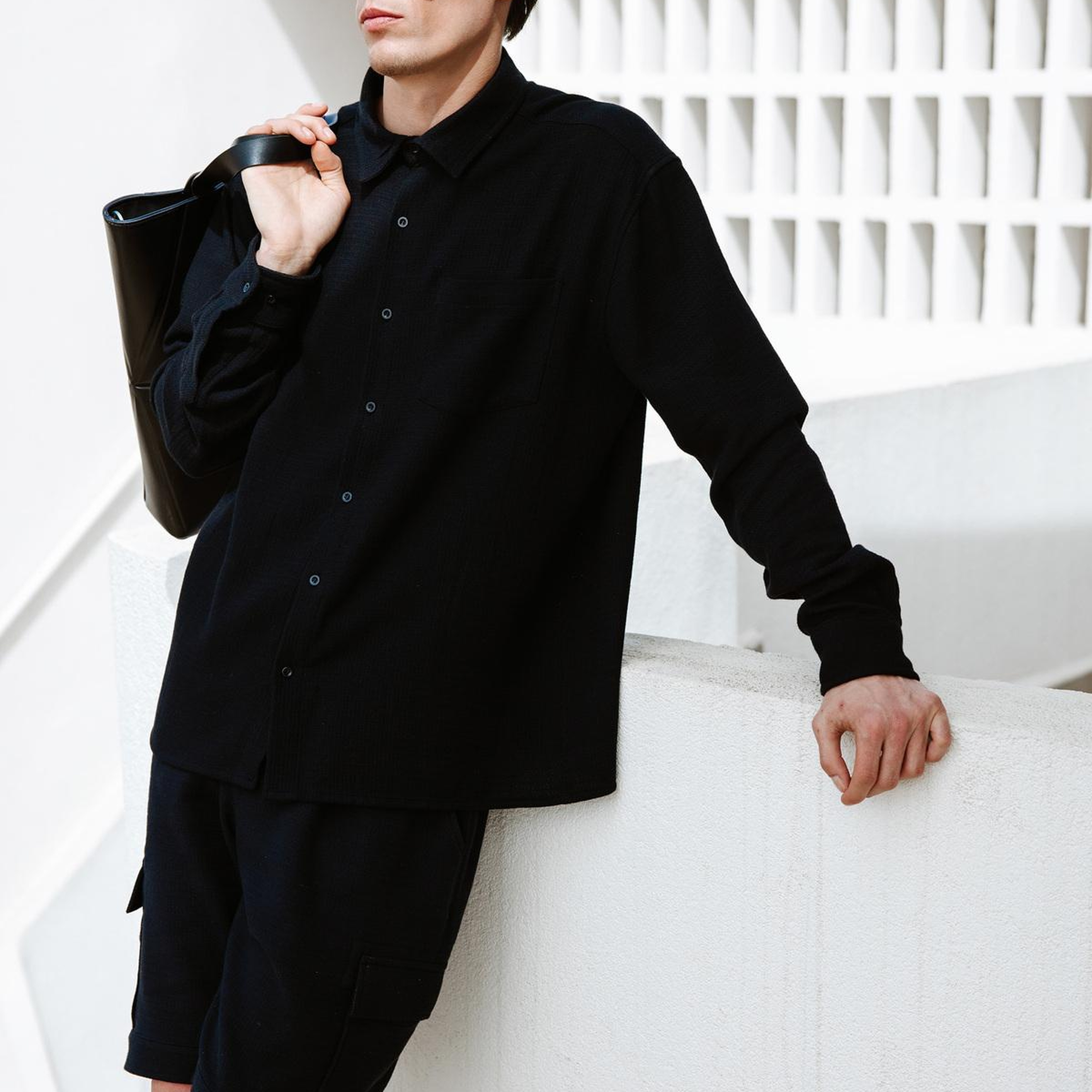 İKİKIZ Şort Erkek Siyah