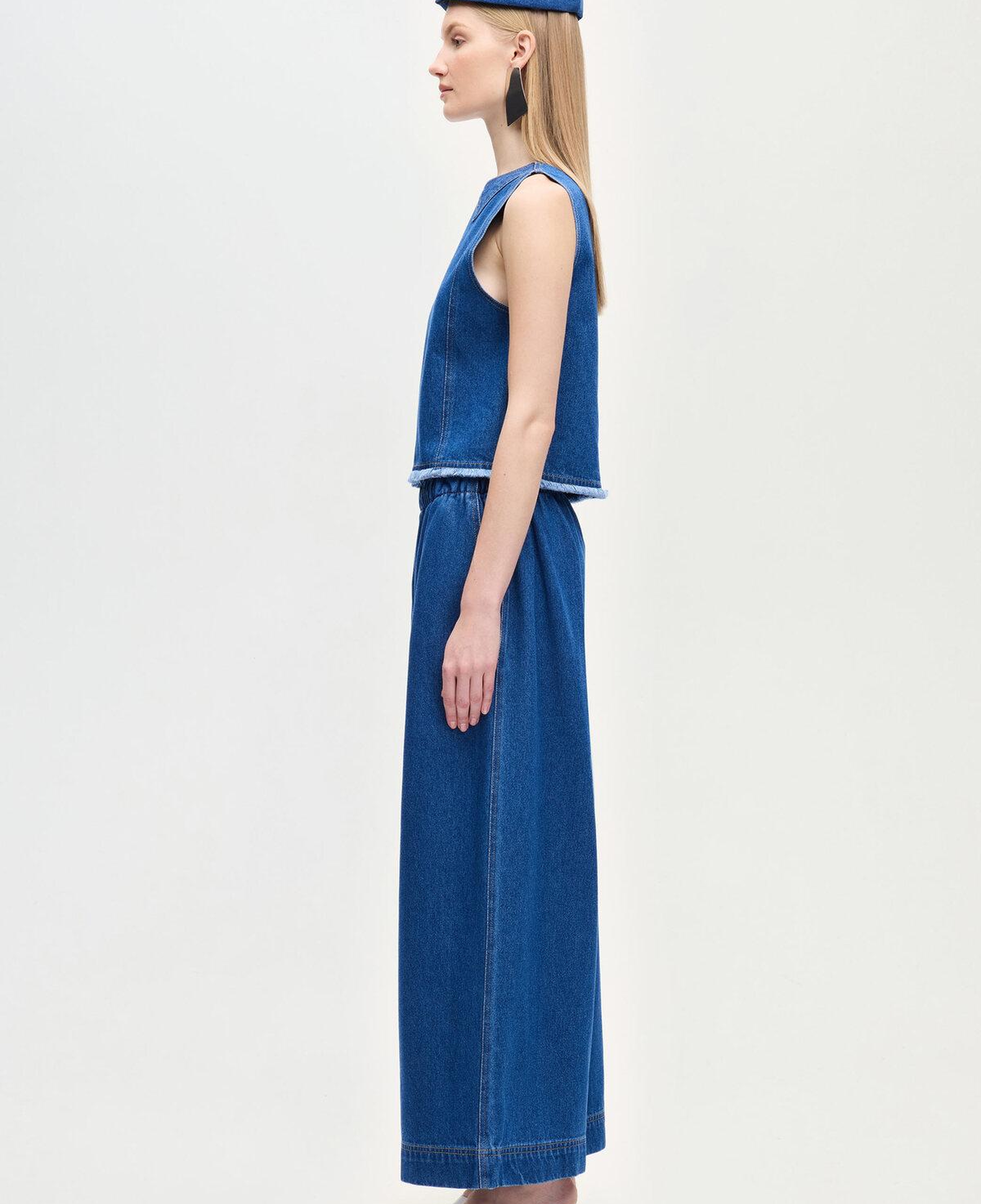 İKİKIZ Denim Palazzo Pantolon