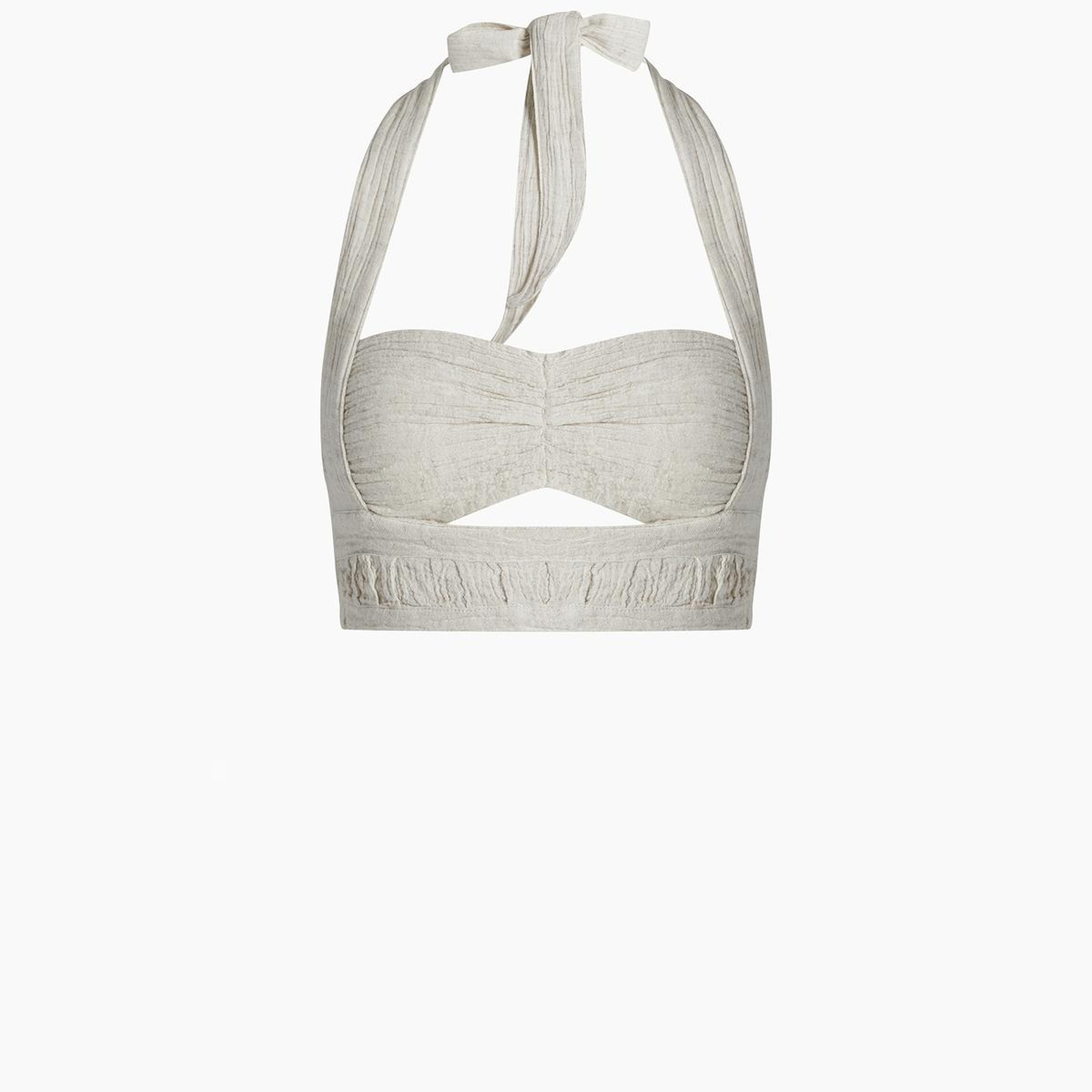 İKİKIZ Kenevir Büstiyer Kadın Naturel