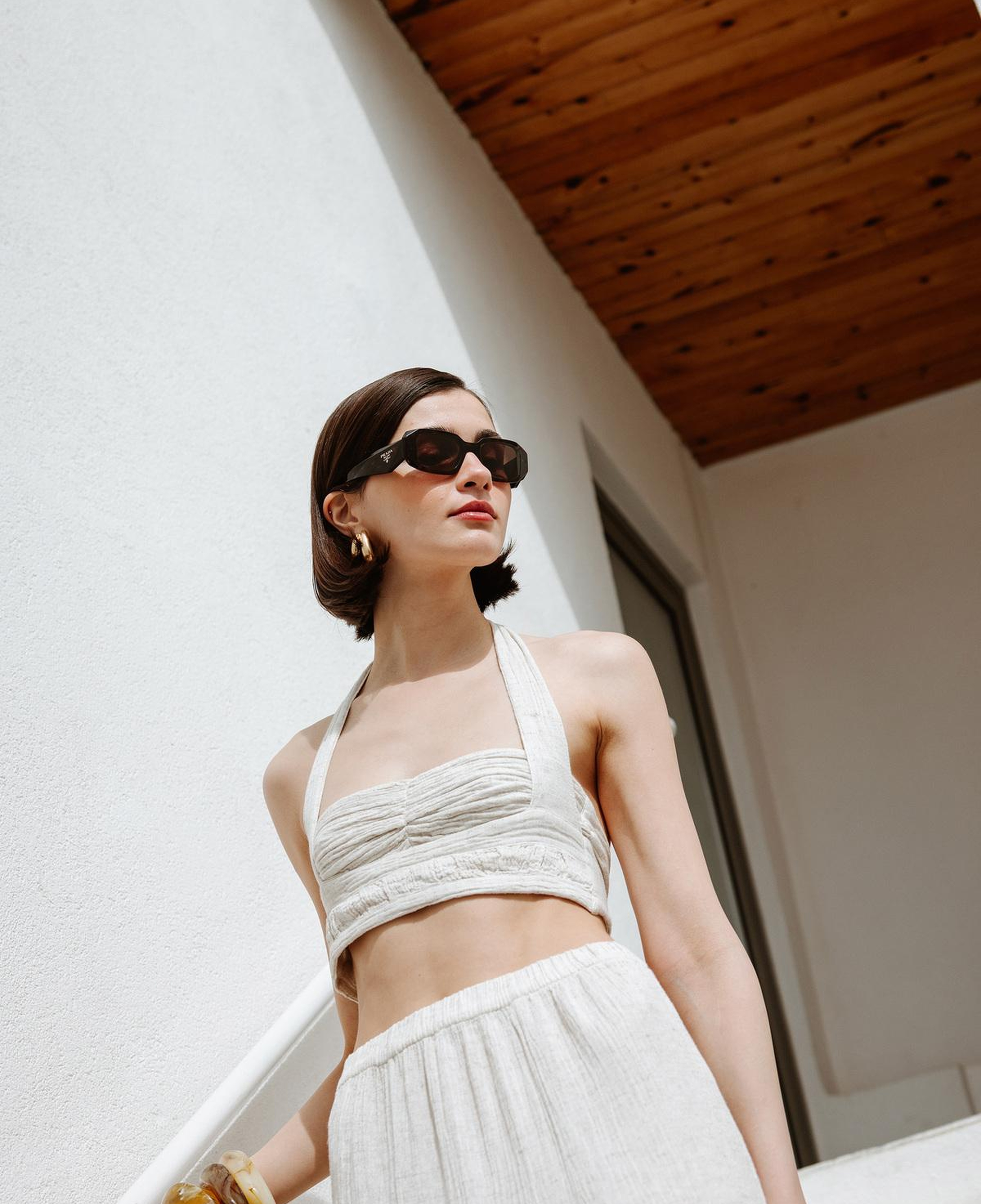 İKİKIZ Kenevir Büstiyer Kadın Naturel