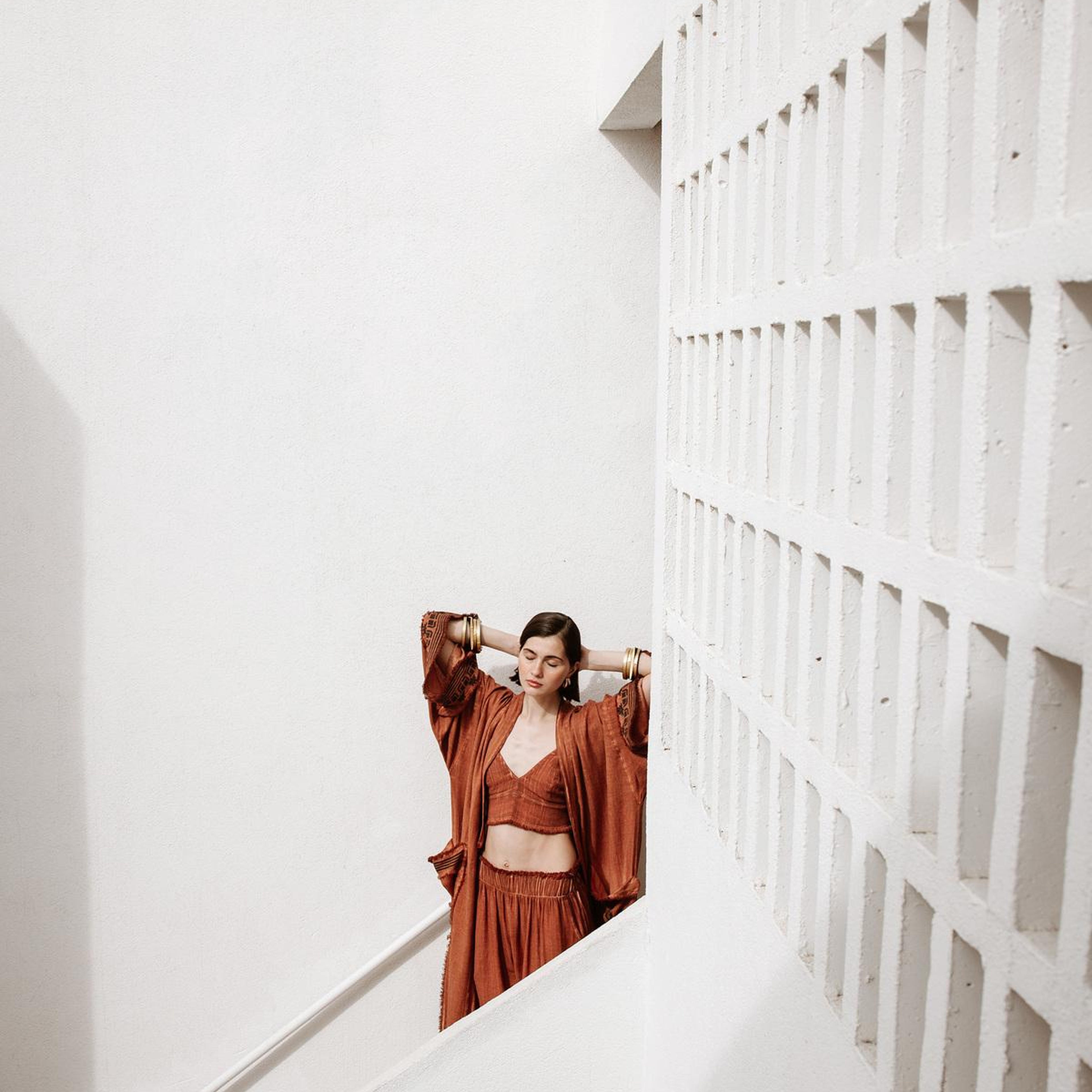 İKİKIZ Üçgen Büstiyer Kadın Kahverengi