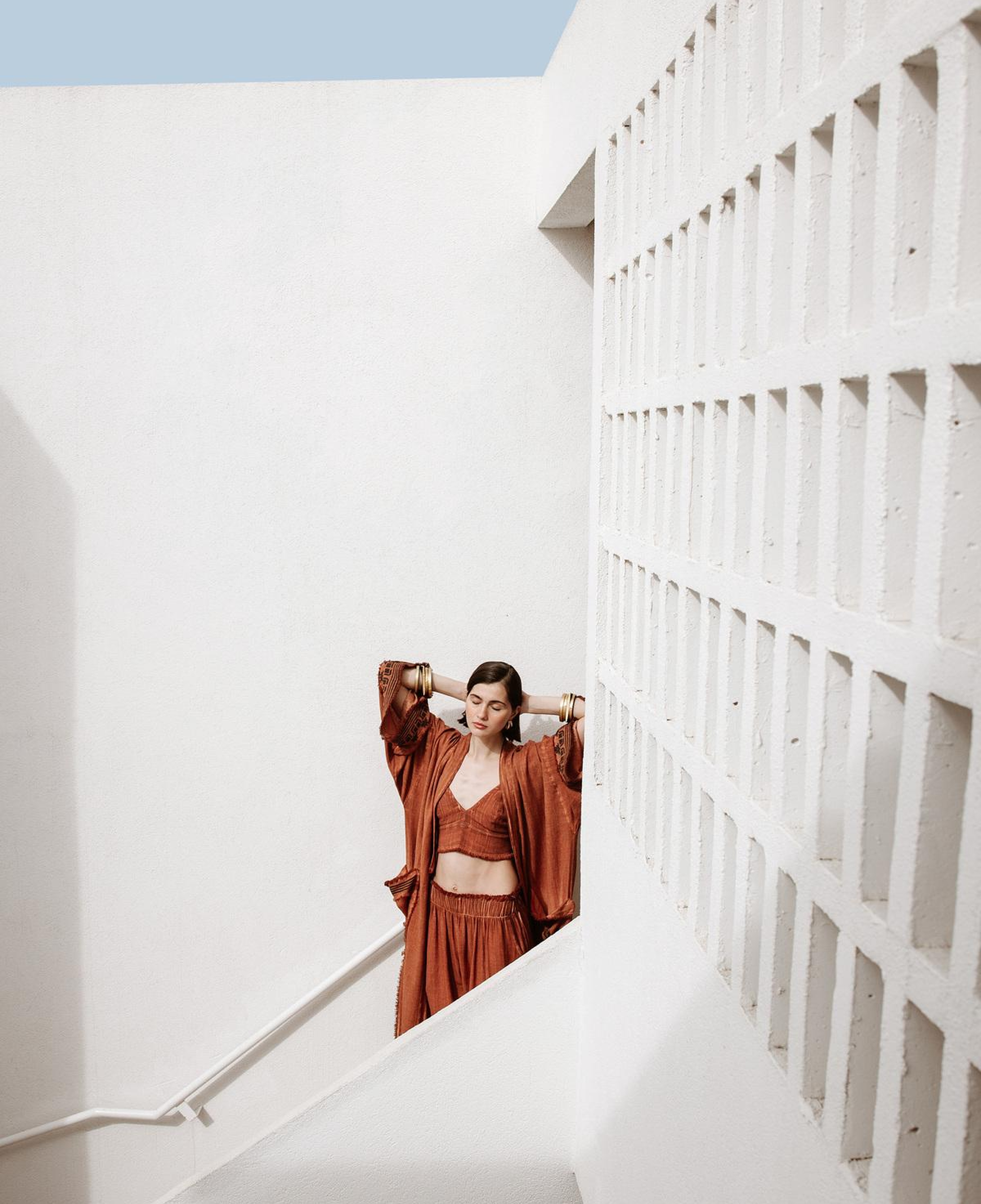 İKİKIZ Üçgen Büstiyer Kadın Kahverengi