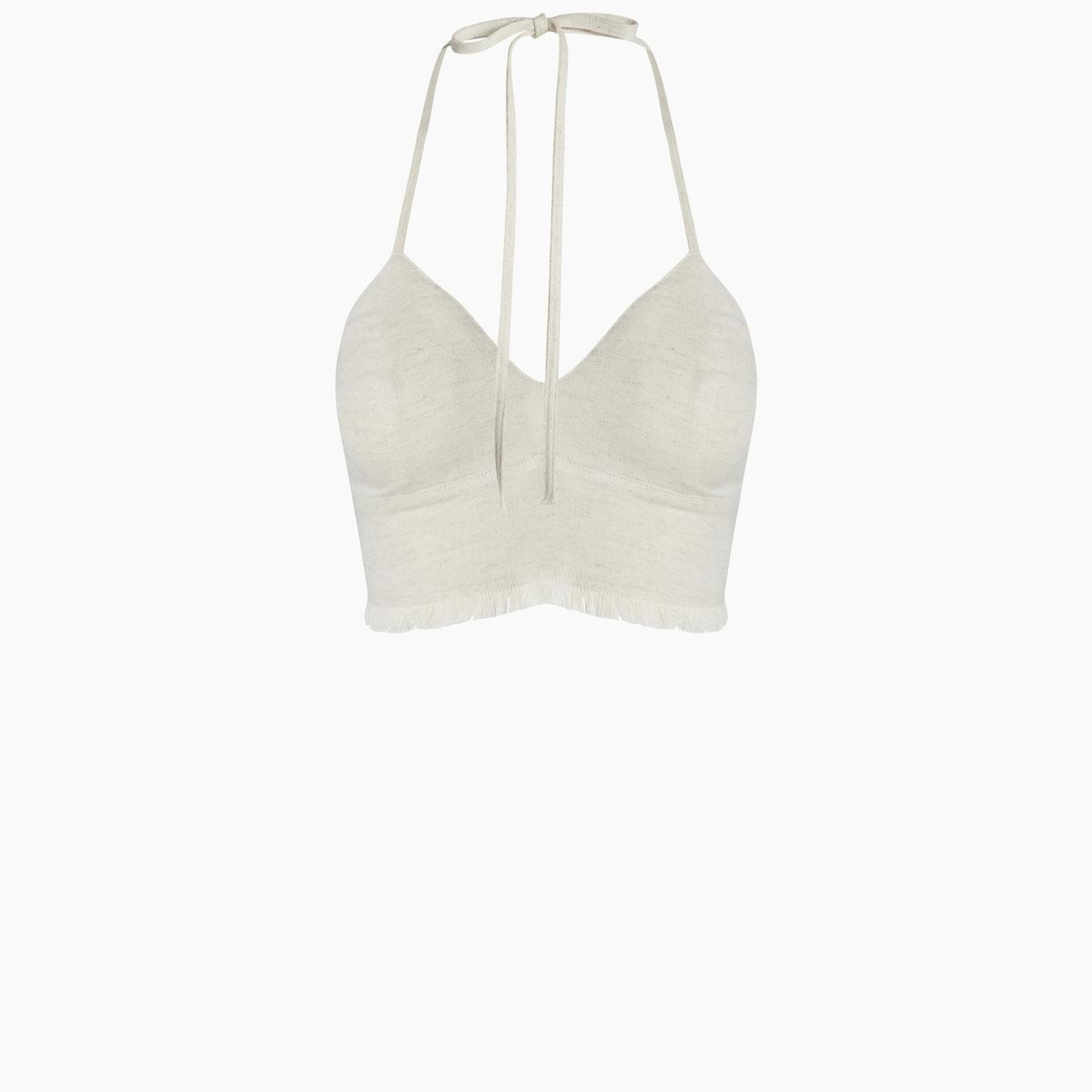 İKİKIZ Üçgen Büstiyer Kadın Naturel