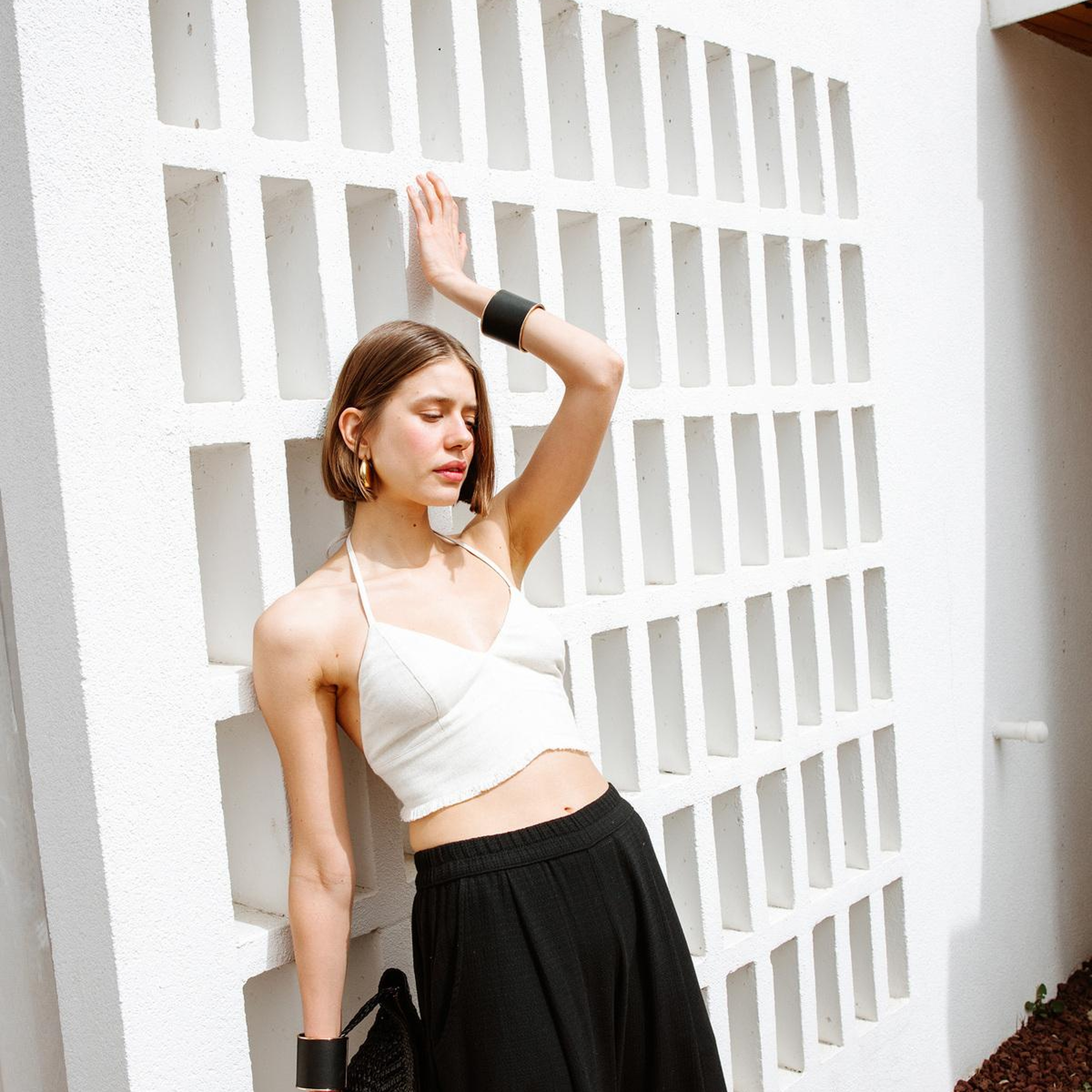 İKİKIZ Üçgen Büstiyer Kadın Naturel