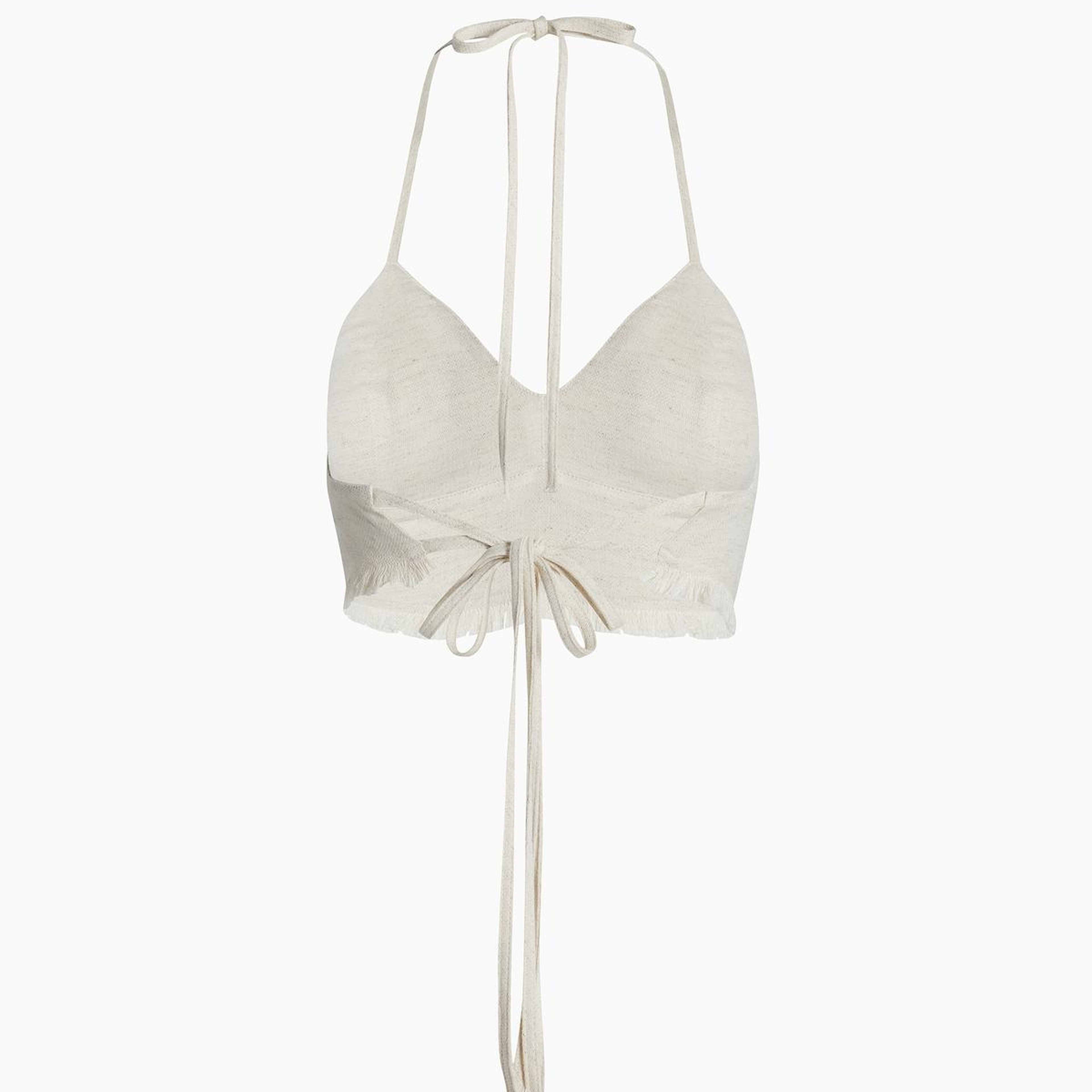 İKİKIZ Üçgen Büstiyer Kadın Naturel