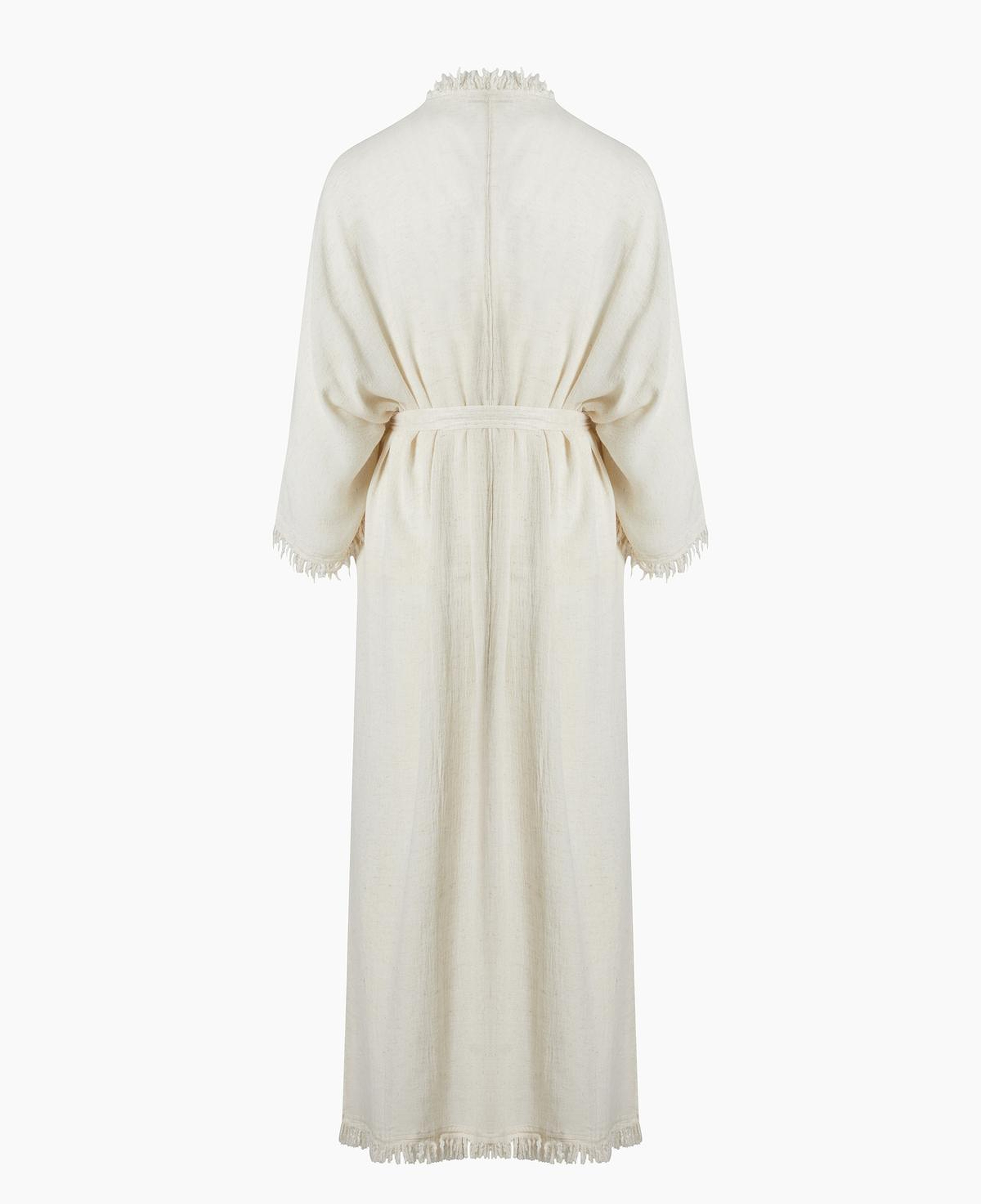 İKİKIZ Bürümcük Kimono Kadın Naturel