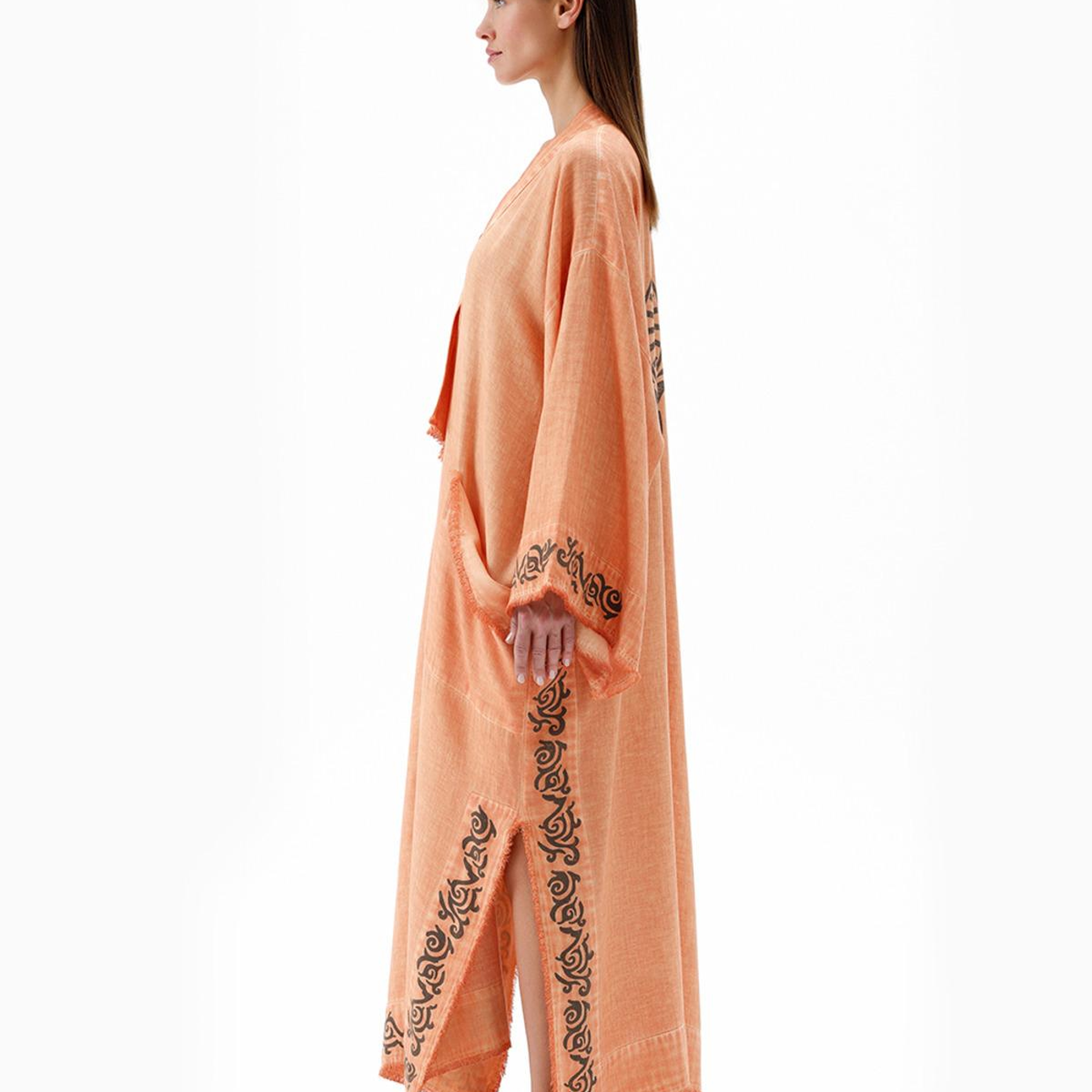 İKİKIZ Gaia Kimono Kadın Renkli